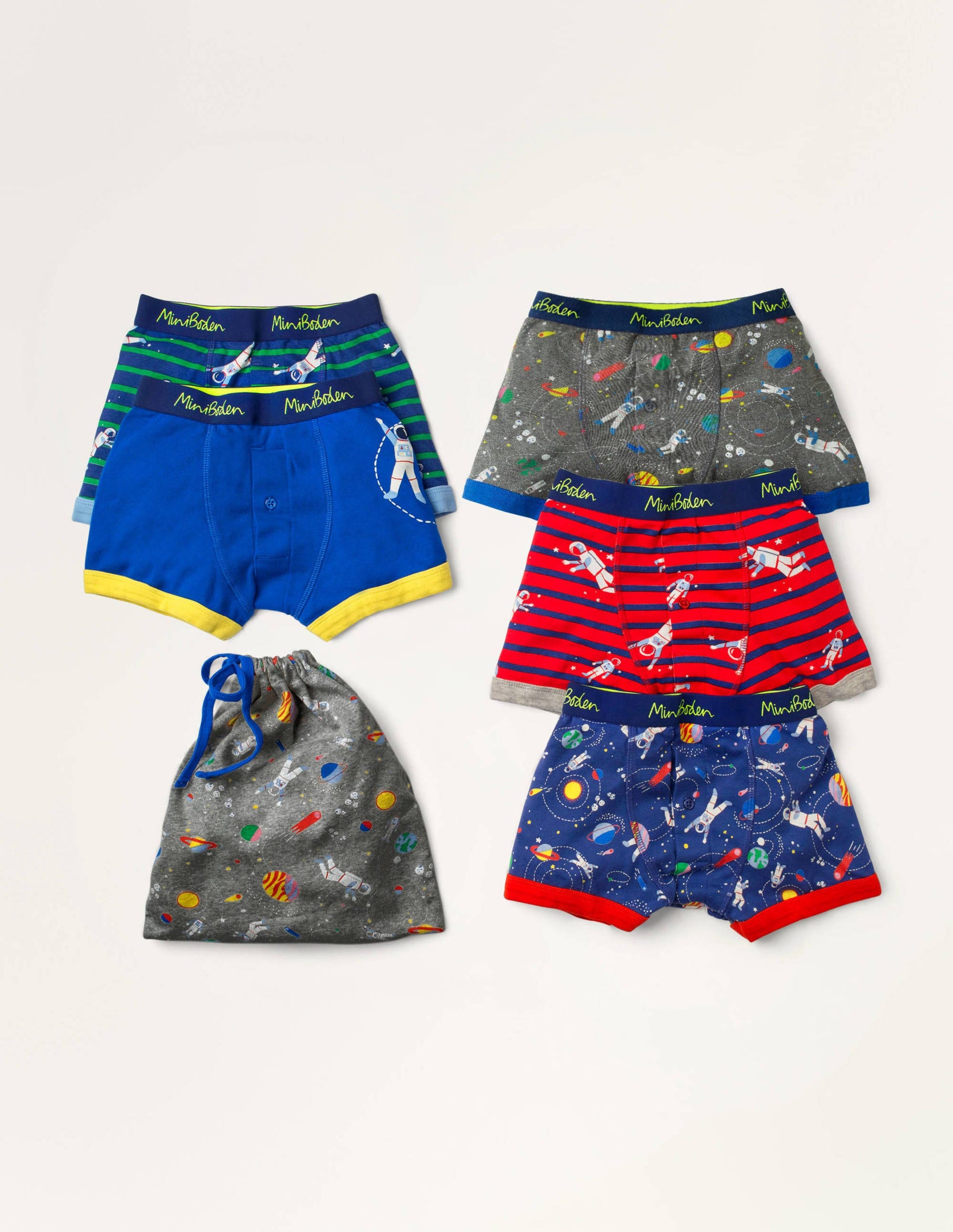 Boxers 5 Pack-Multi Space-1