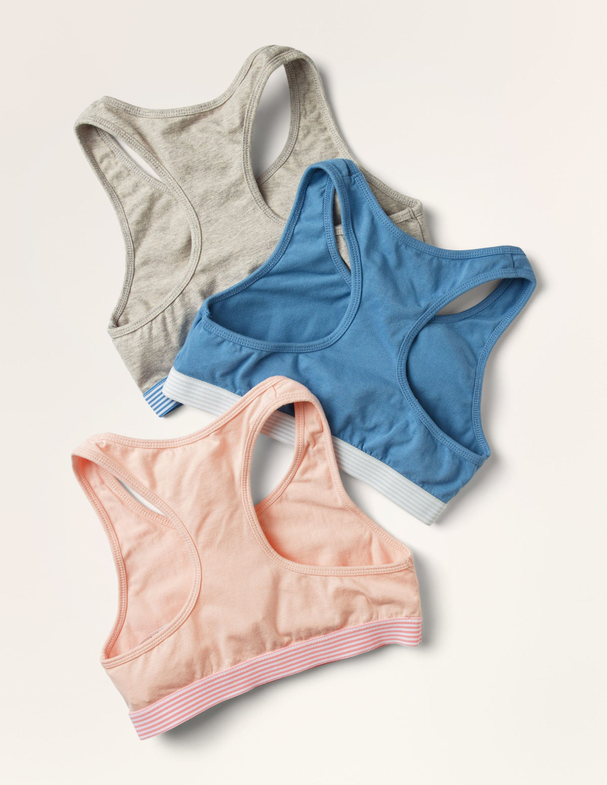 Sporty Crop Tops 3 Pack-Multi-2