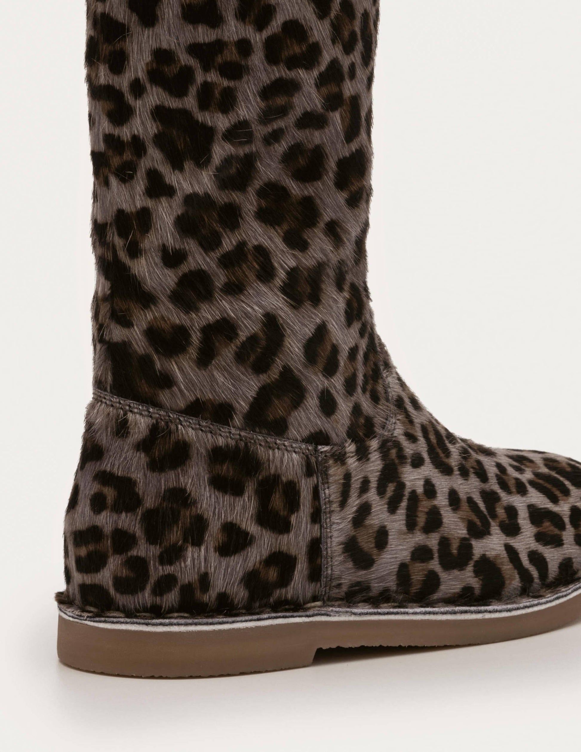 Tall Boots-College Navy Leopard-3