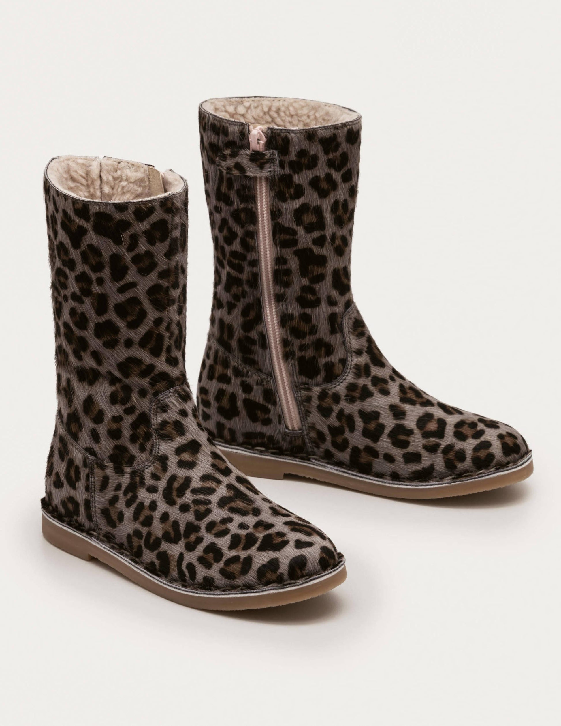 Tall Boots-College Navy Leopard-1