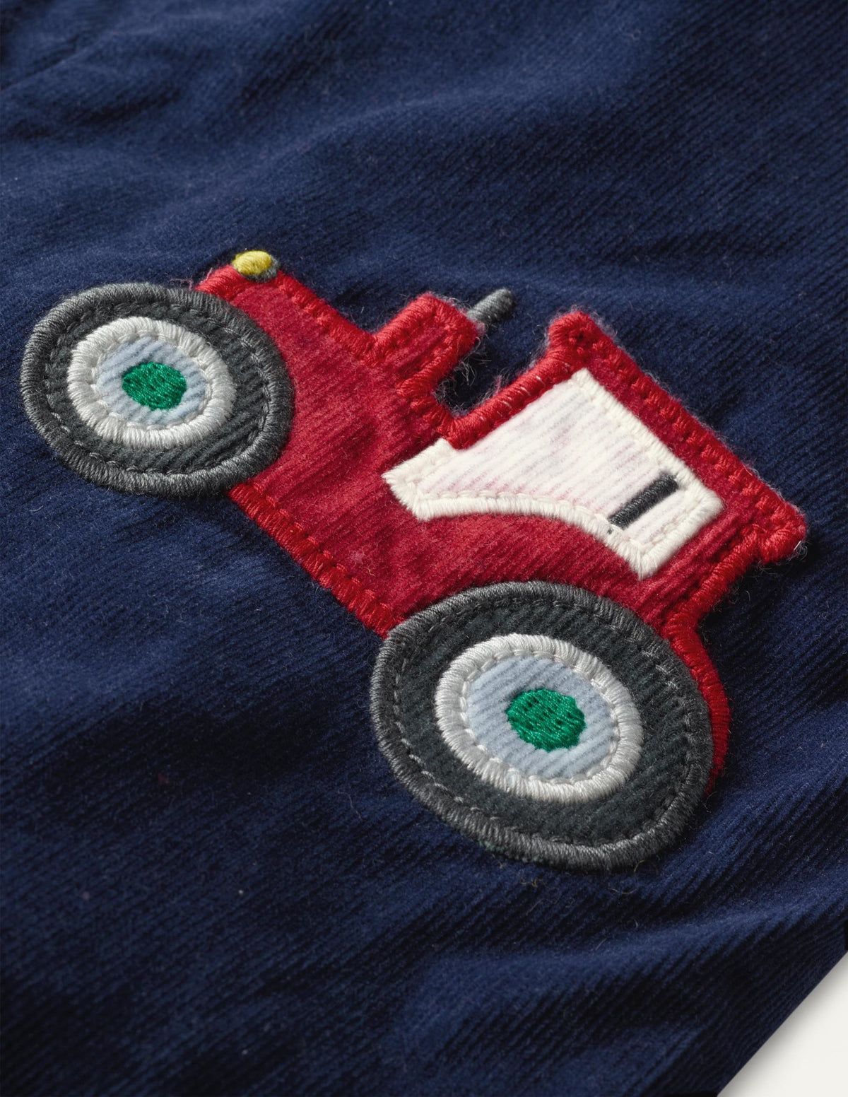 Cord Dungaree Set-Starboard Blue Tractors - Image 3