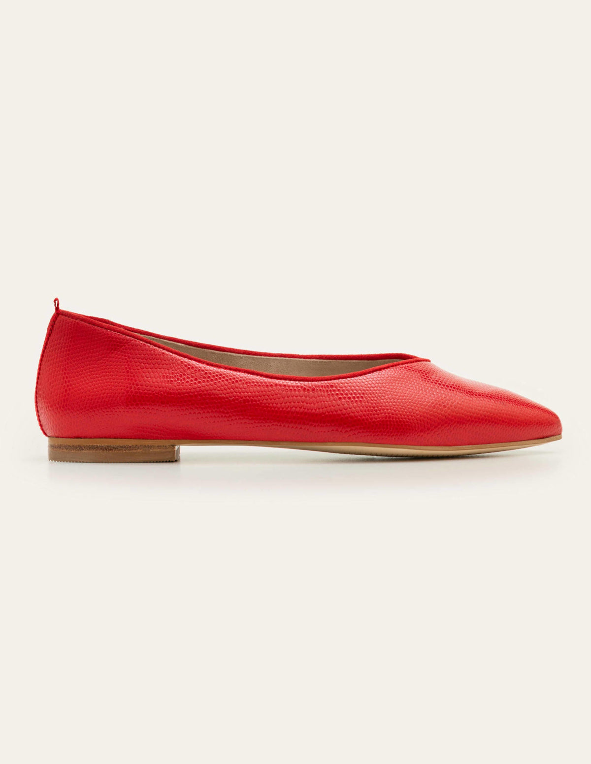 Julia Pointed Flats-Red Lizard - Image 3