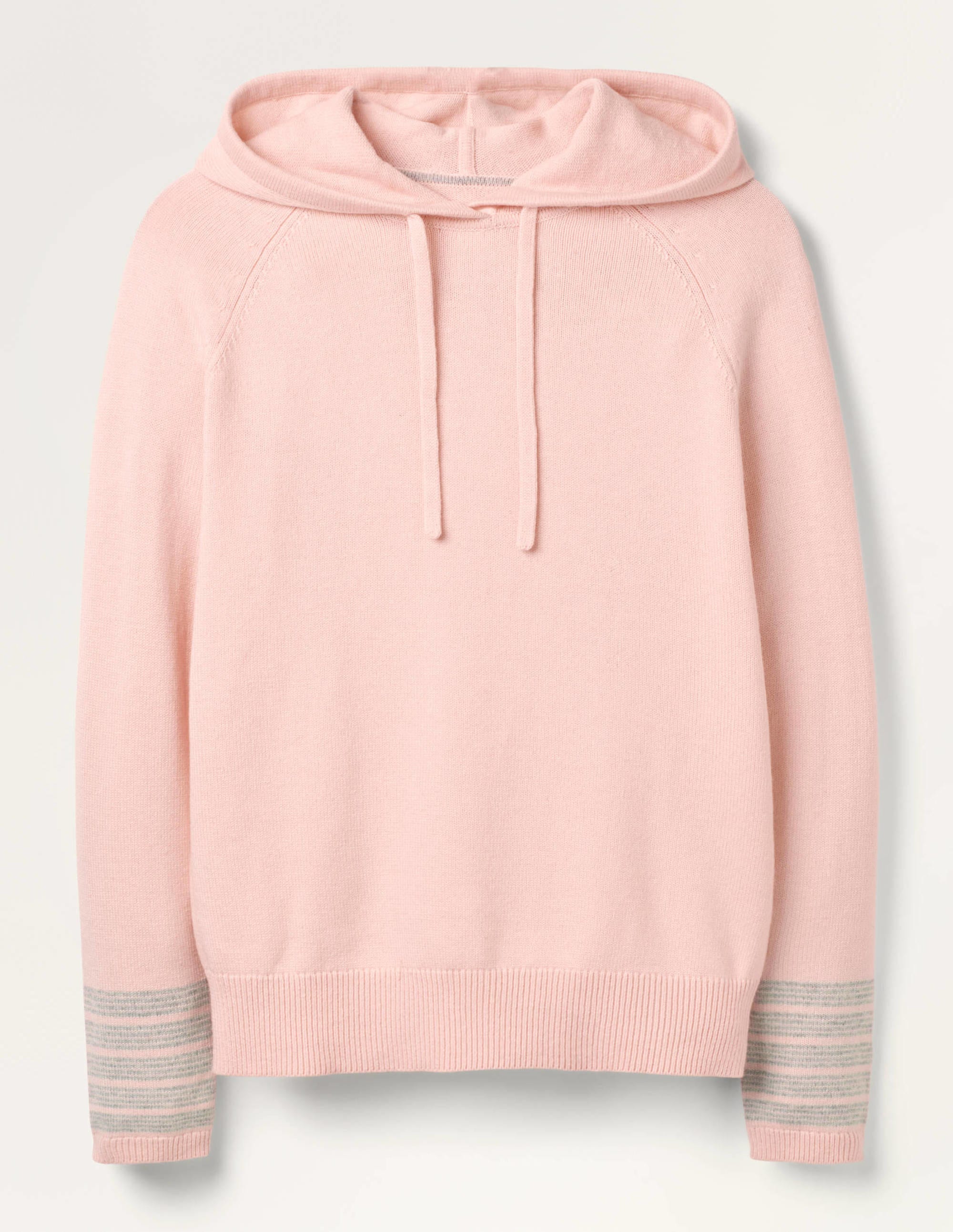 Morton Knitted Hoodie-Milkshake - Image 5