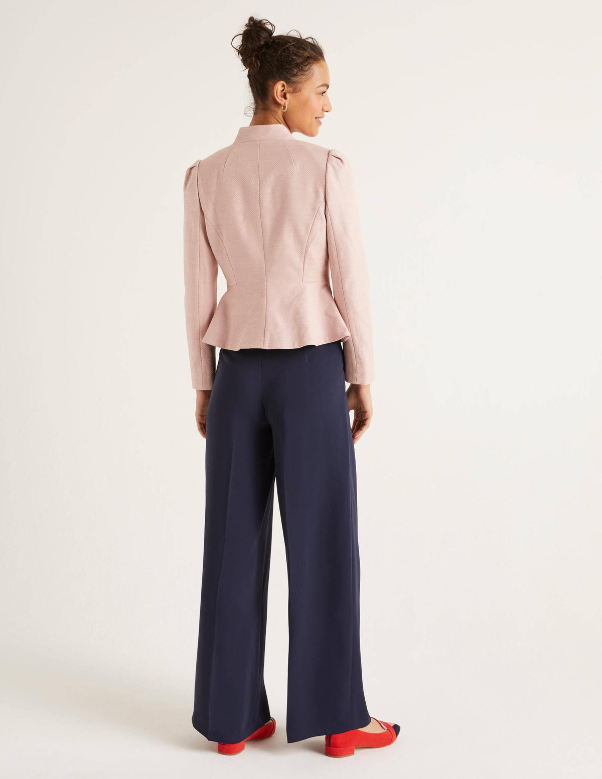 Woodville Textured Jacket-Milkshake - Image 3