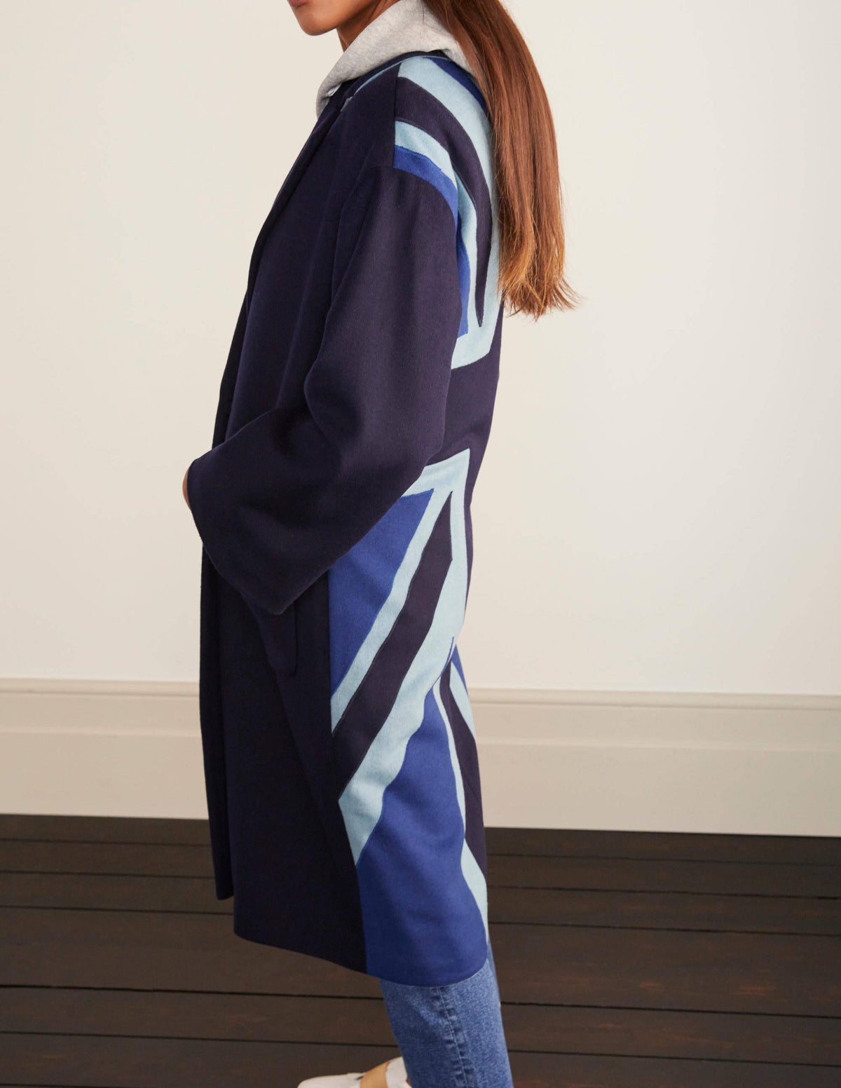 Wilding Coat-Navy/Union Jack - Image 1