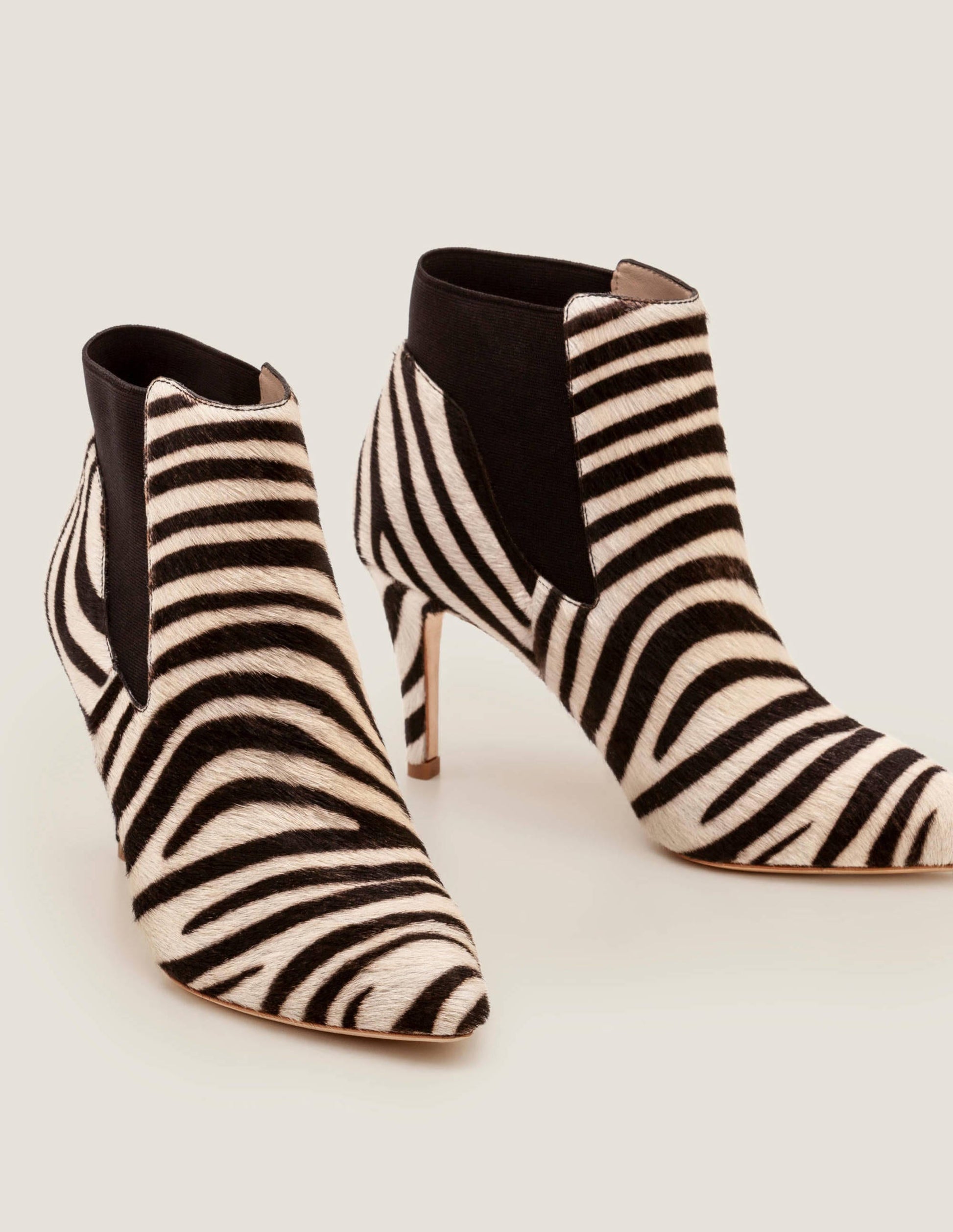 Elsworth Ankle Boots-Zebra-1