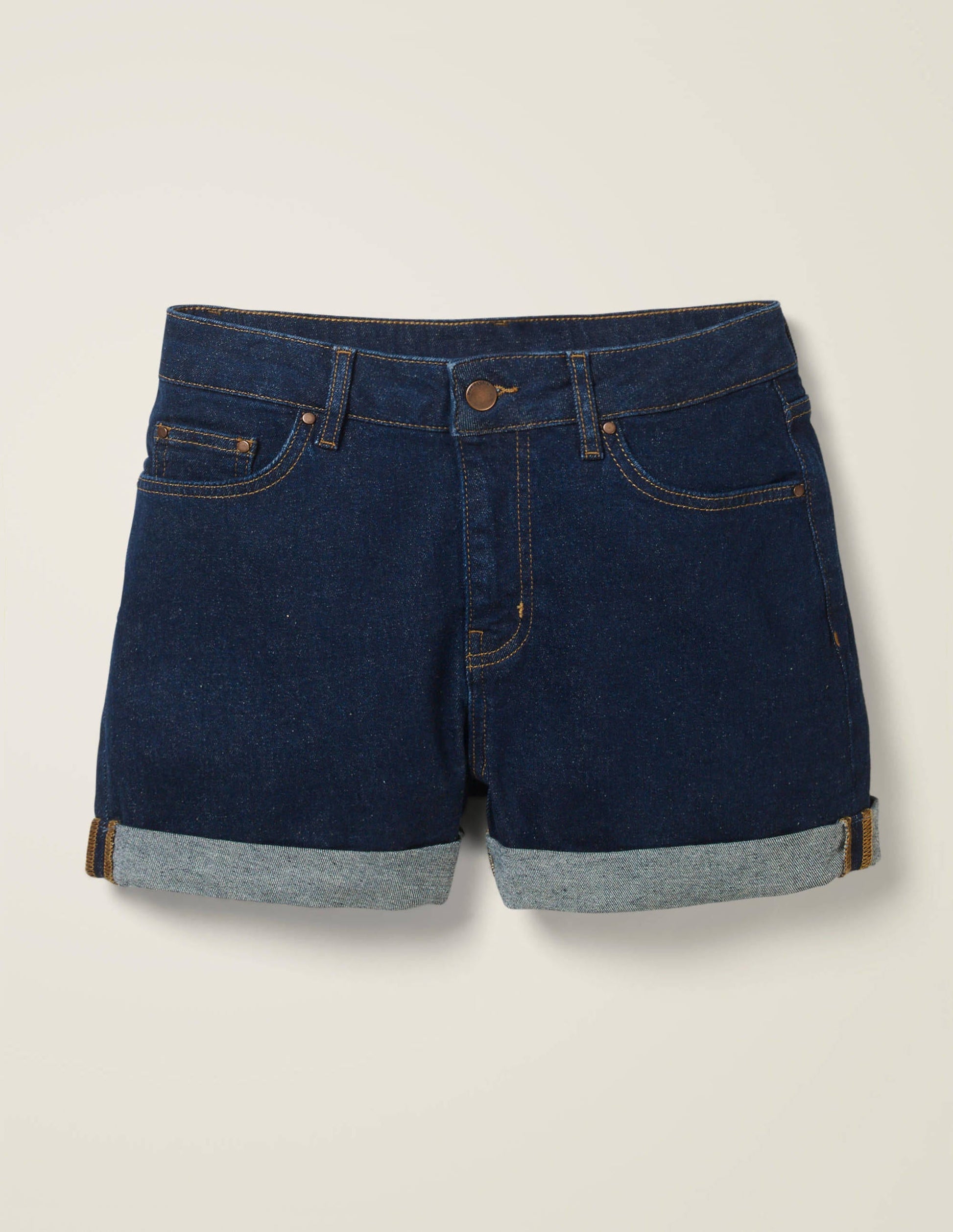 Kynance Denim Shorts-Indigo-6