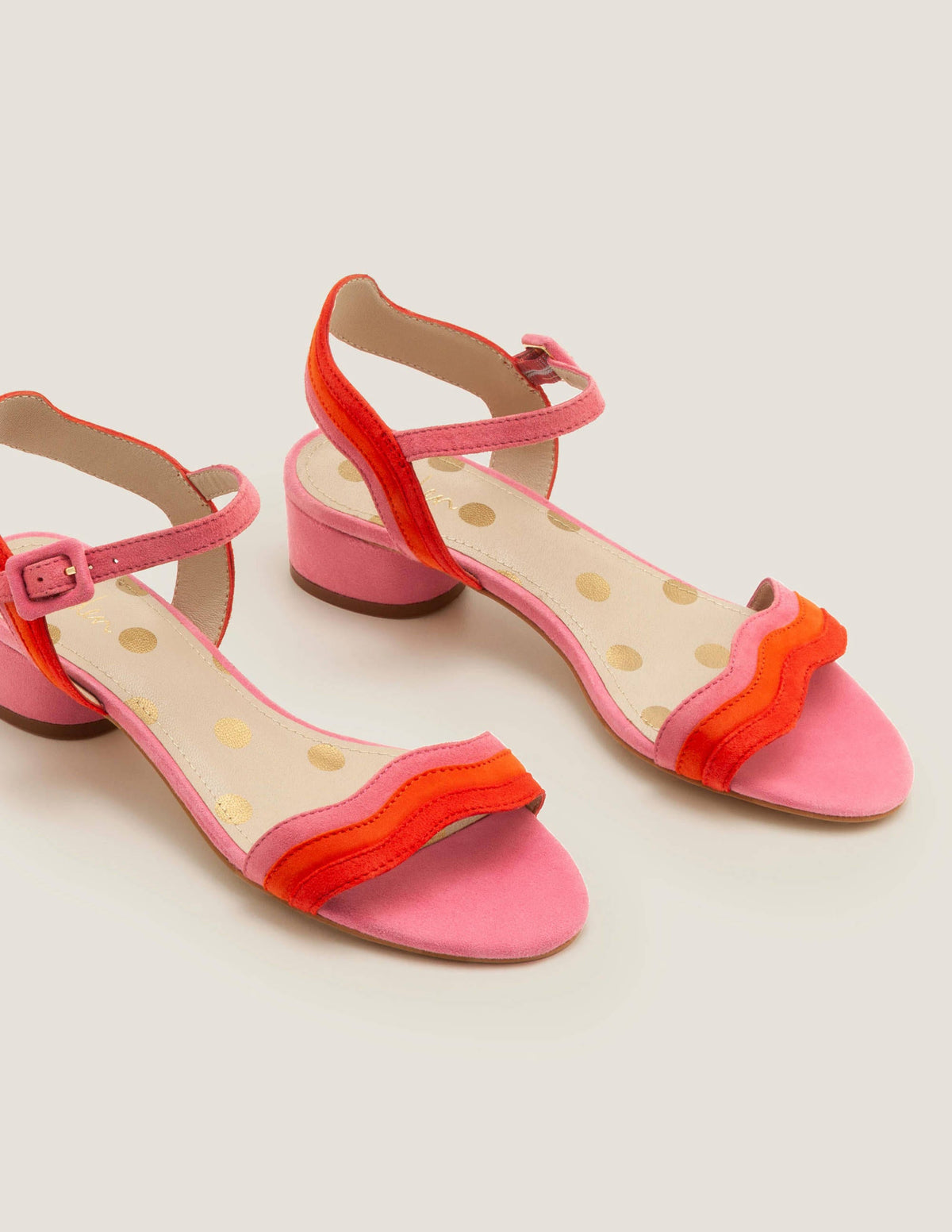 Kitty Heeled Sandals-Bright Camellia Multi-1