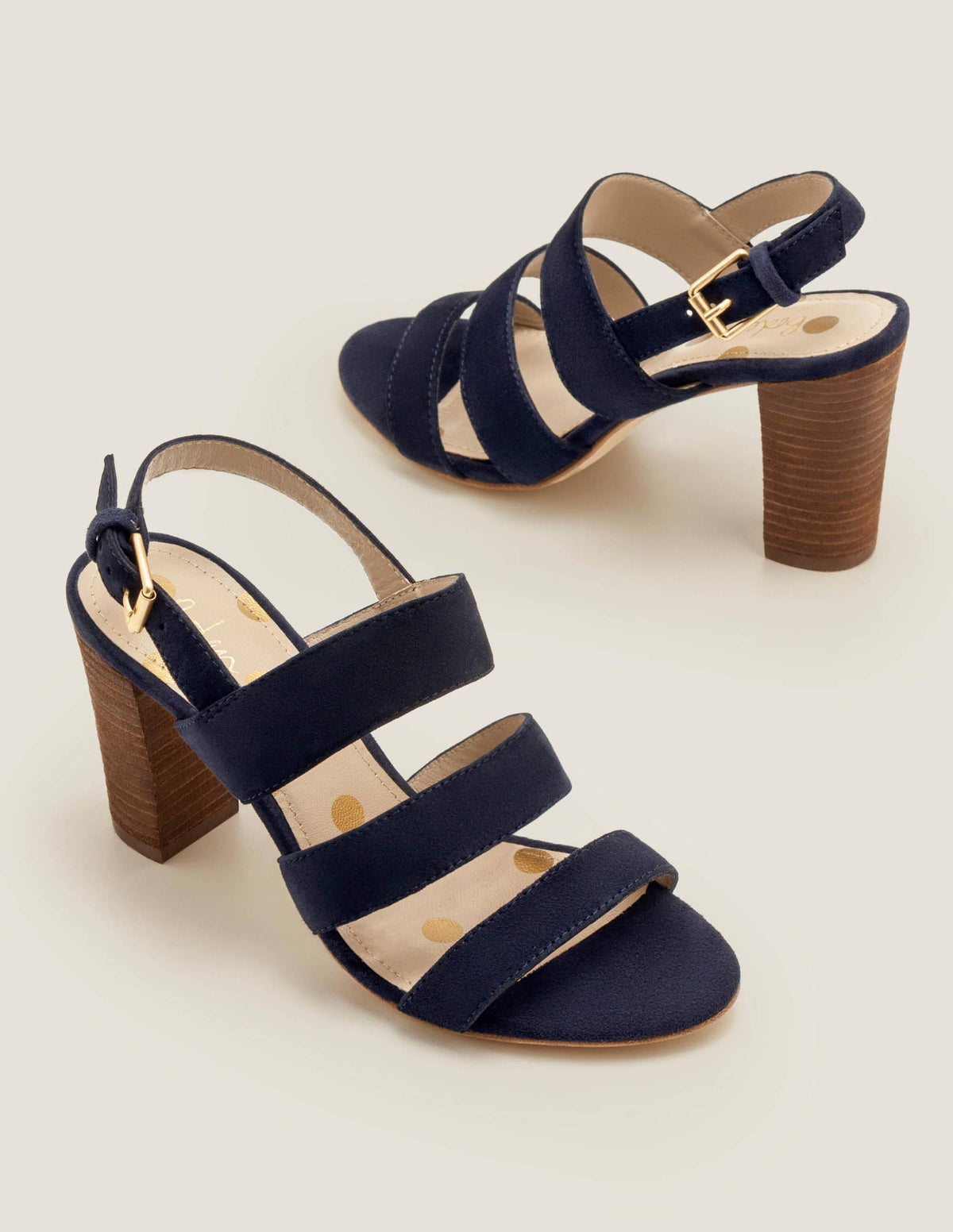 Samantha Heeled Sandals-Navy-1