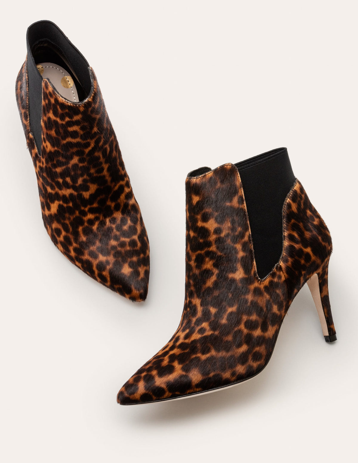 Elsworth Ankle Boots-Tan Leopard - Image 1