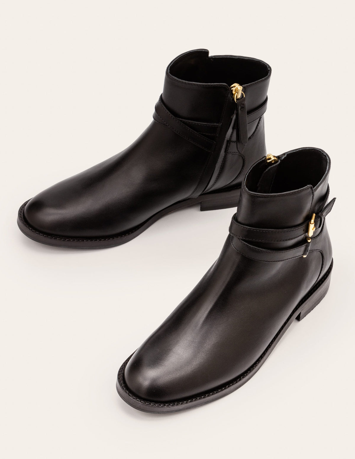 Aldeburgh Ankle Boots-Black - Image 1