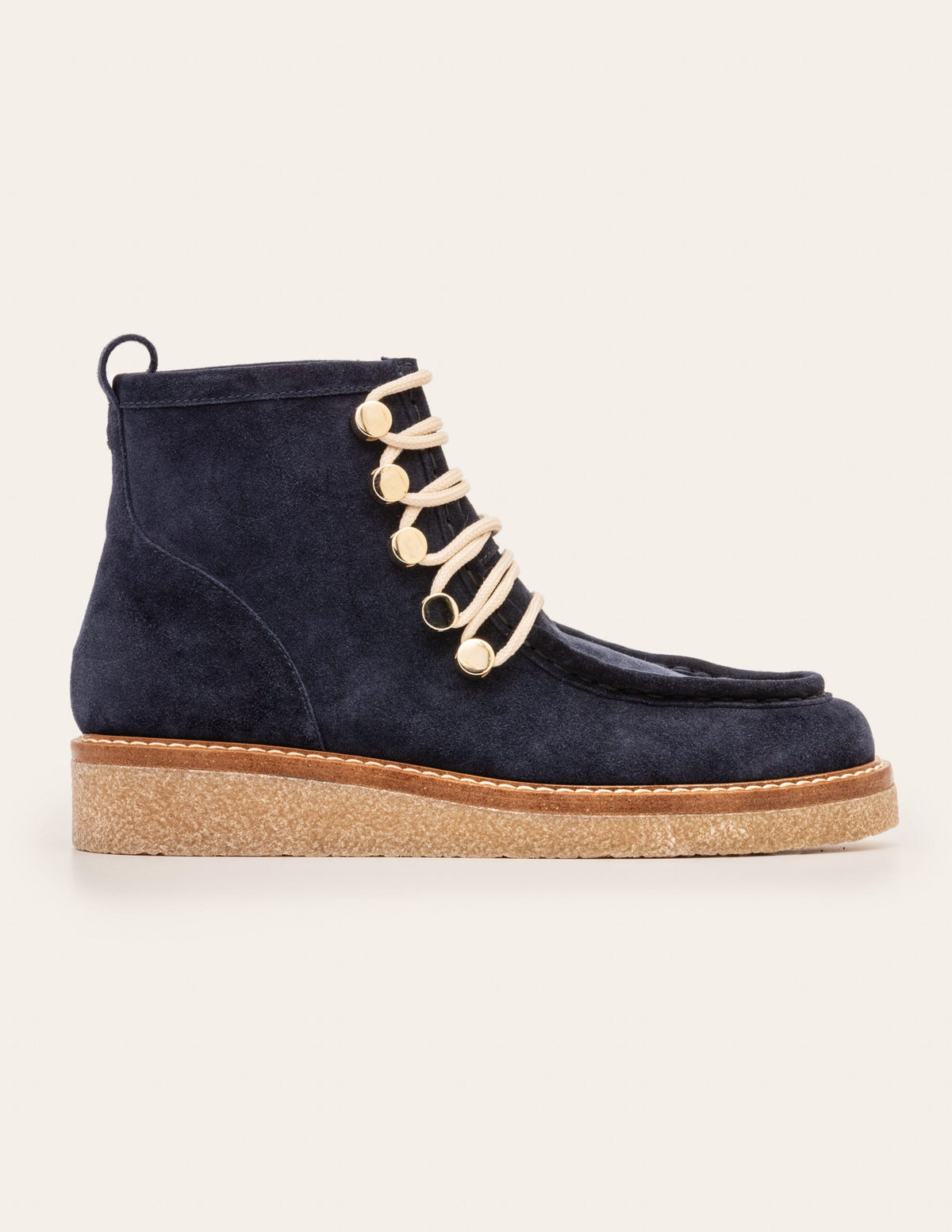 Gowrie Ankle Boots-Navy - Image 3