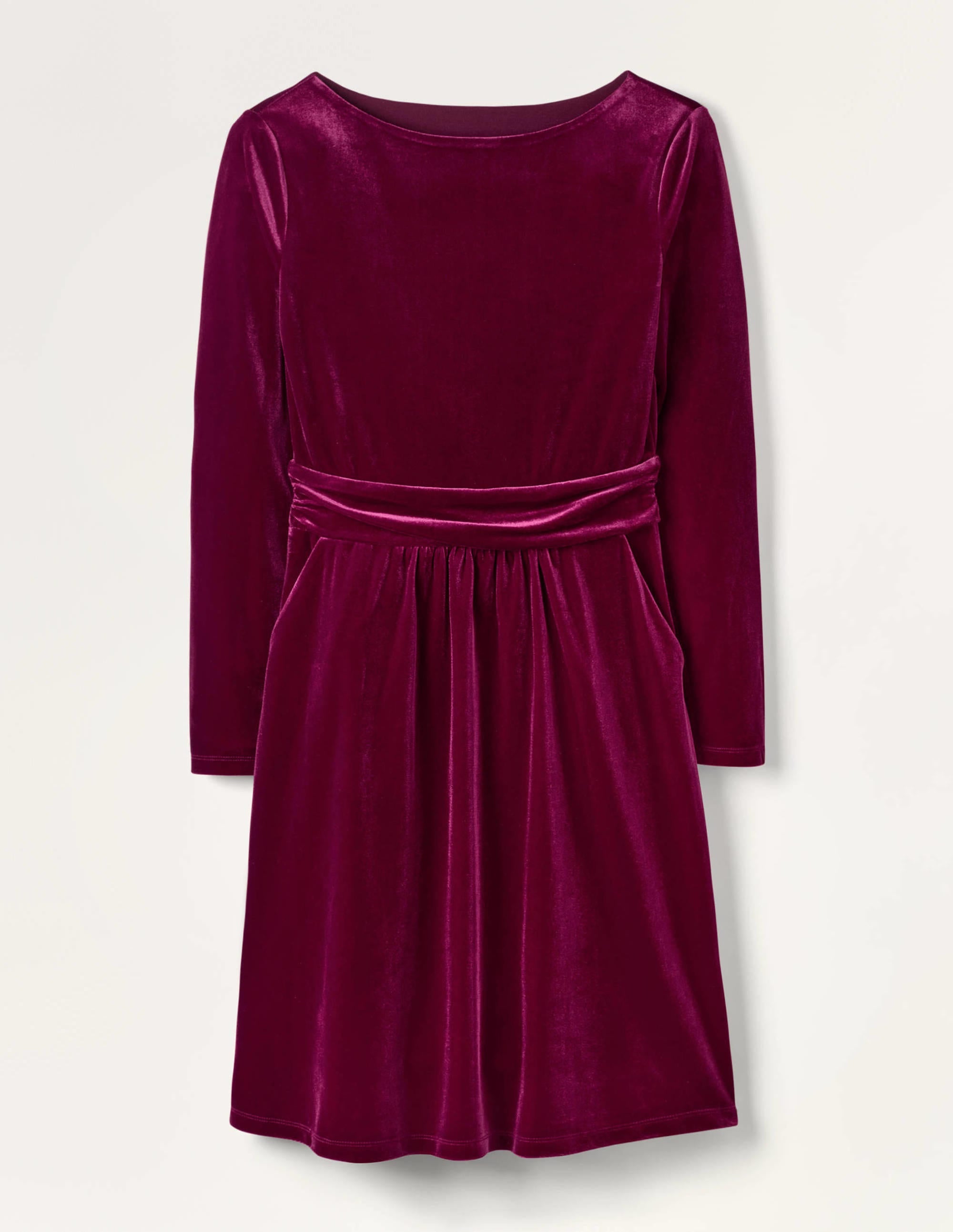Abigail Velvet Dress-Ruby Ring - Image 5