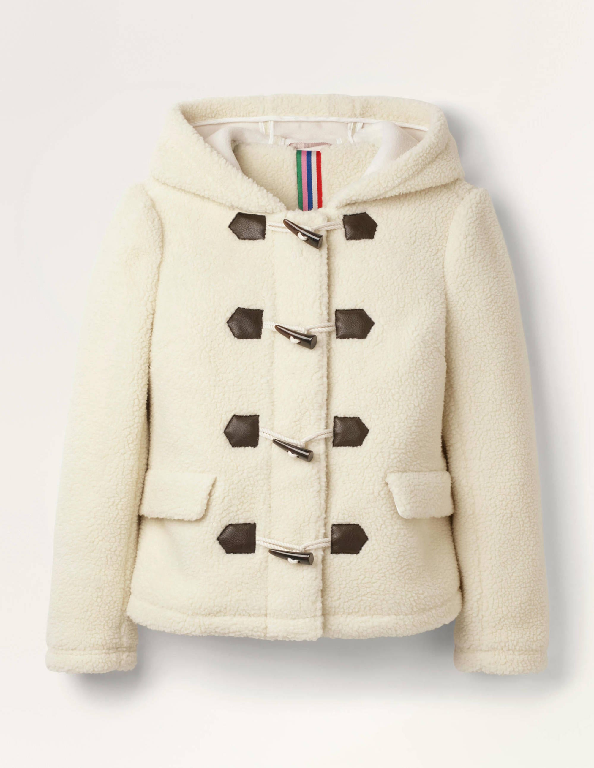 Elgin Borg Jacket-Ecru - Image 7