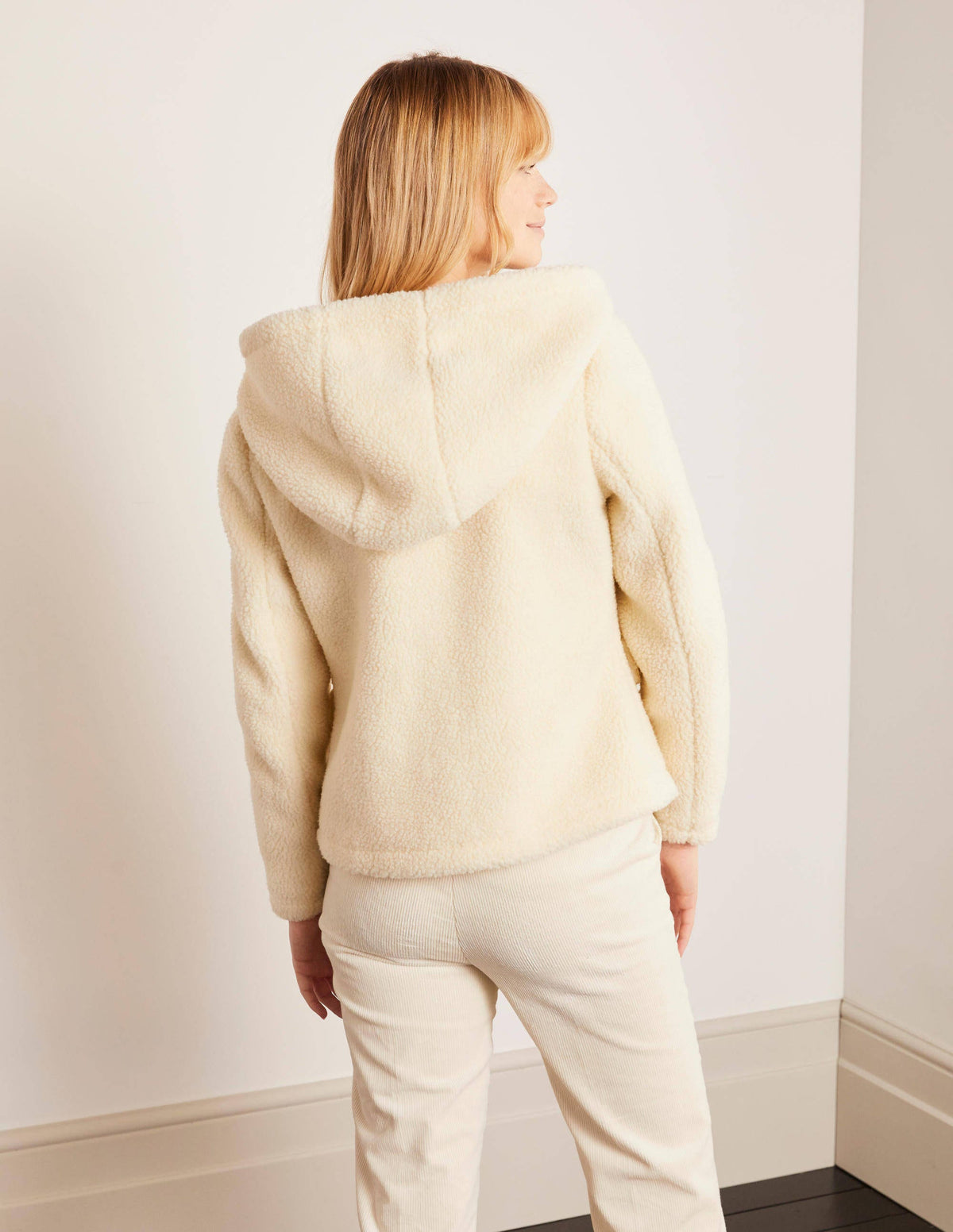 Elgin Borg Jacket-Ecru-3