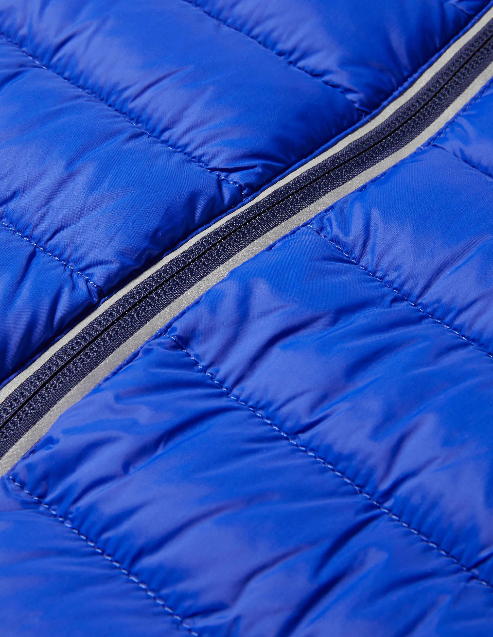 Cosy Pack-away Padded Jacket-Brilliant Blue - Image 3