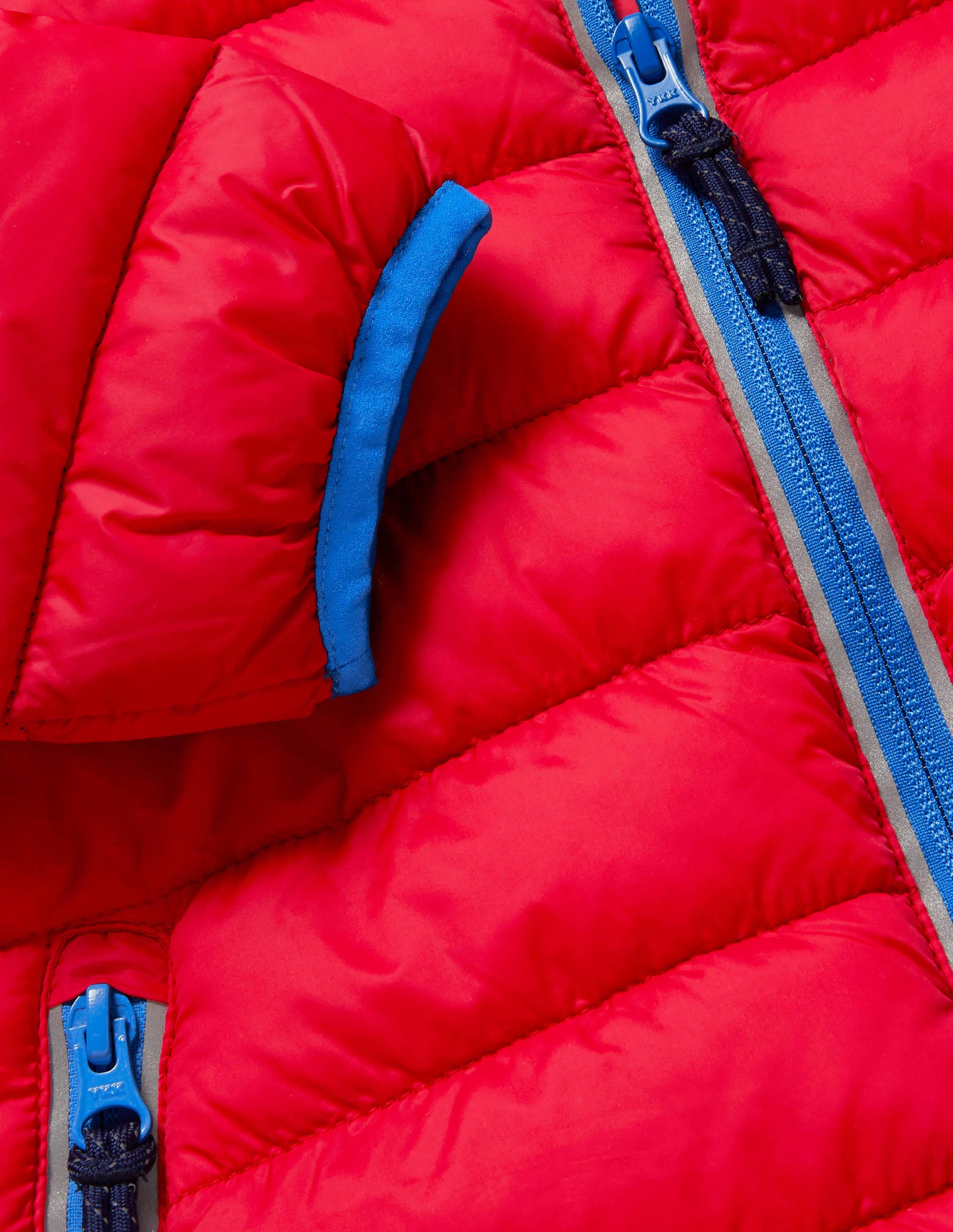 Cosy Pack-away Padded Jacket-Rockabilly Red - Image 3