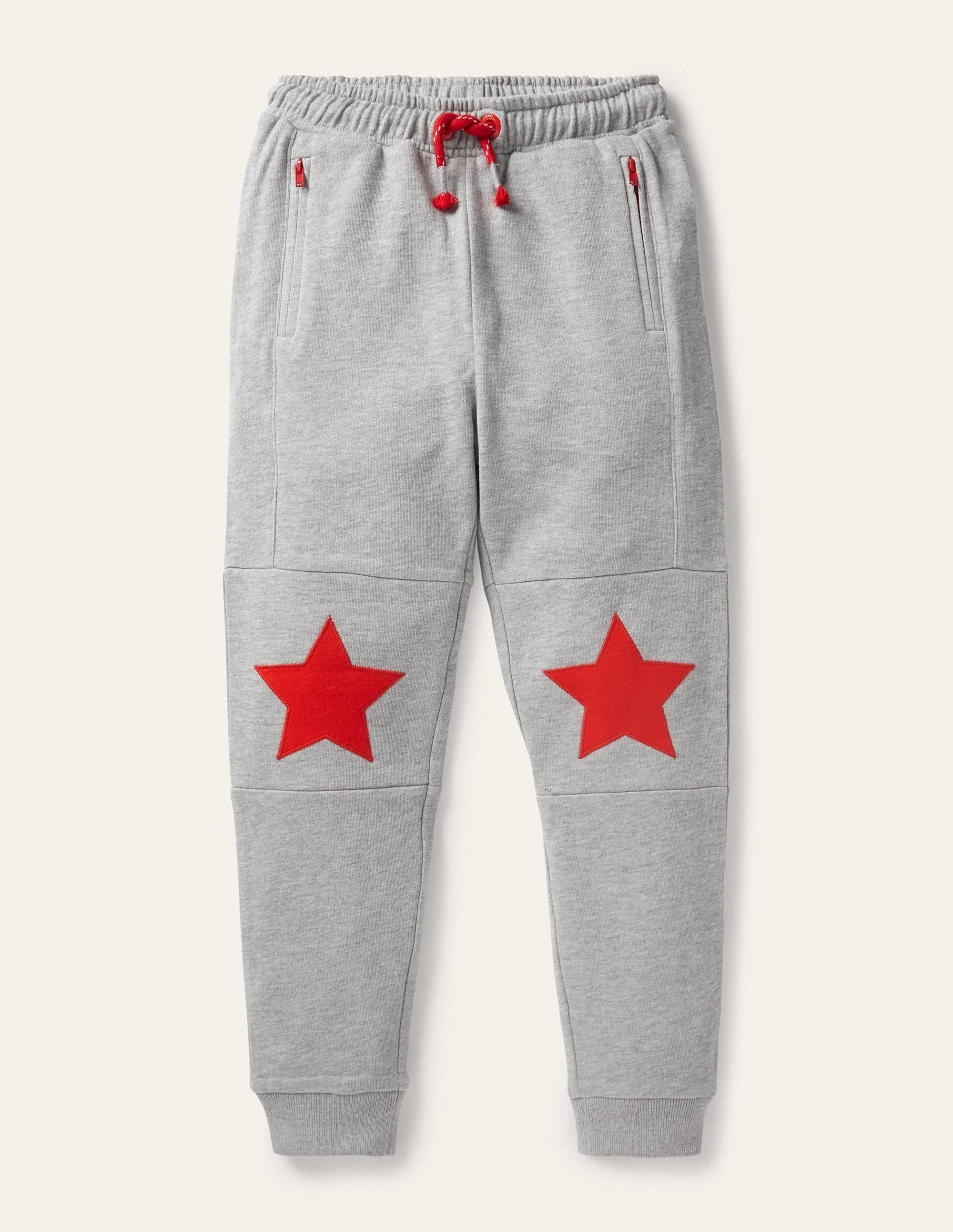 Warrior Knee Sweatpants-Grey Marl Stars - Image 1