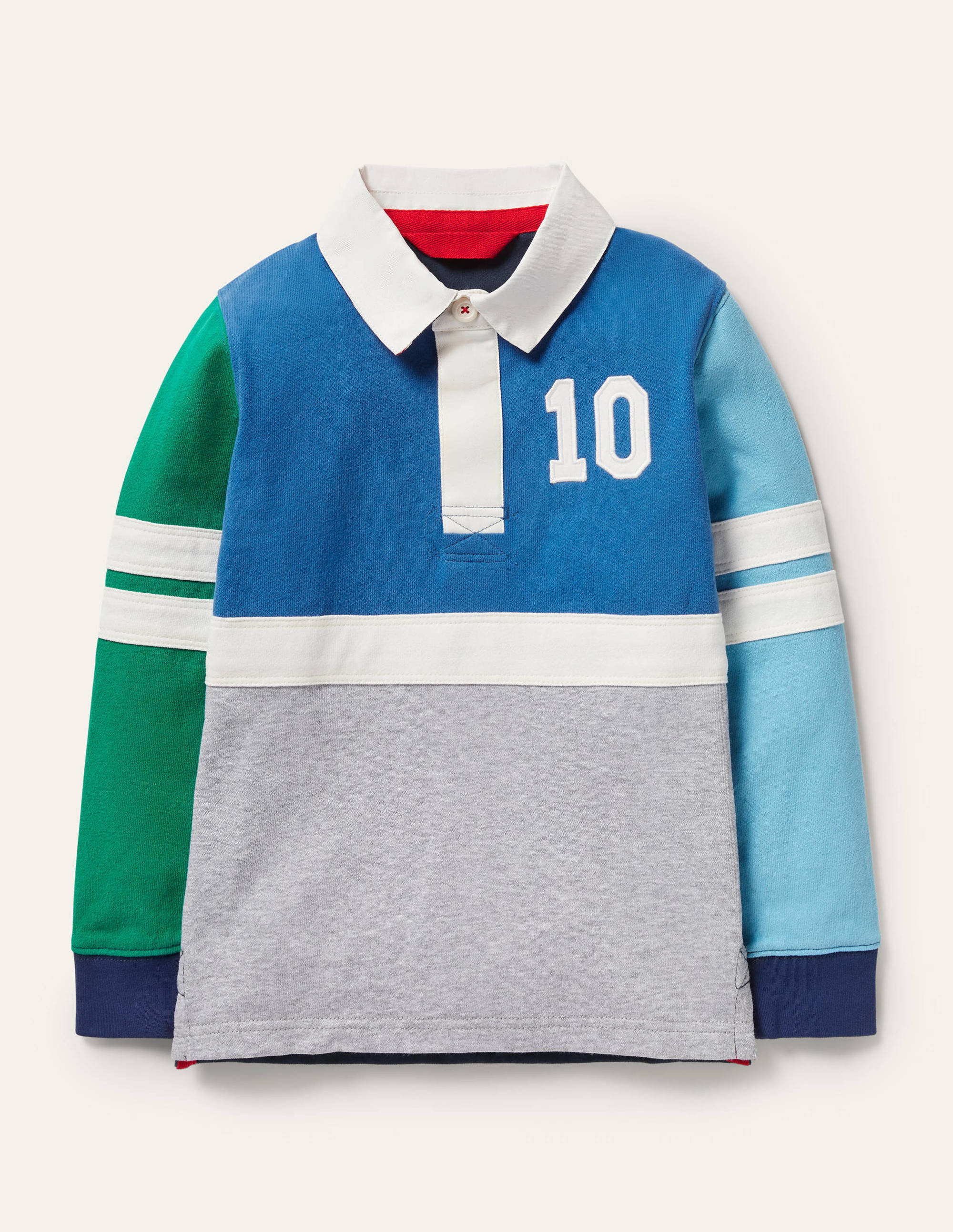 Rugby Shirt-Elizabethan Blue/Green - Image 1