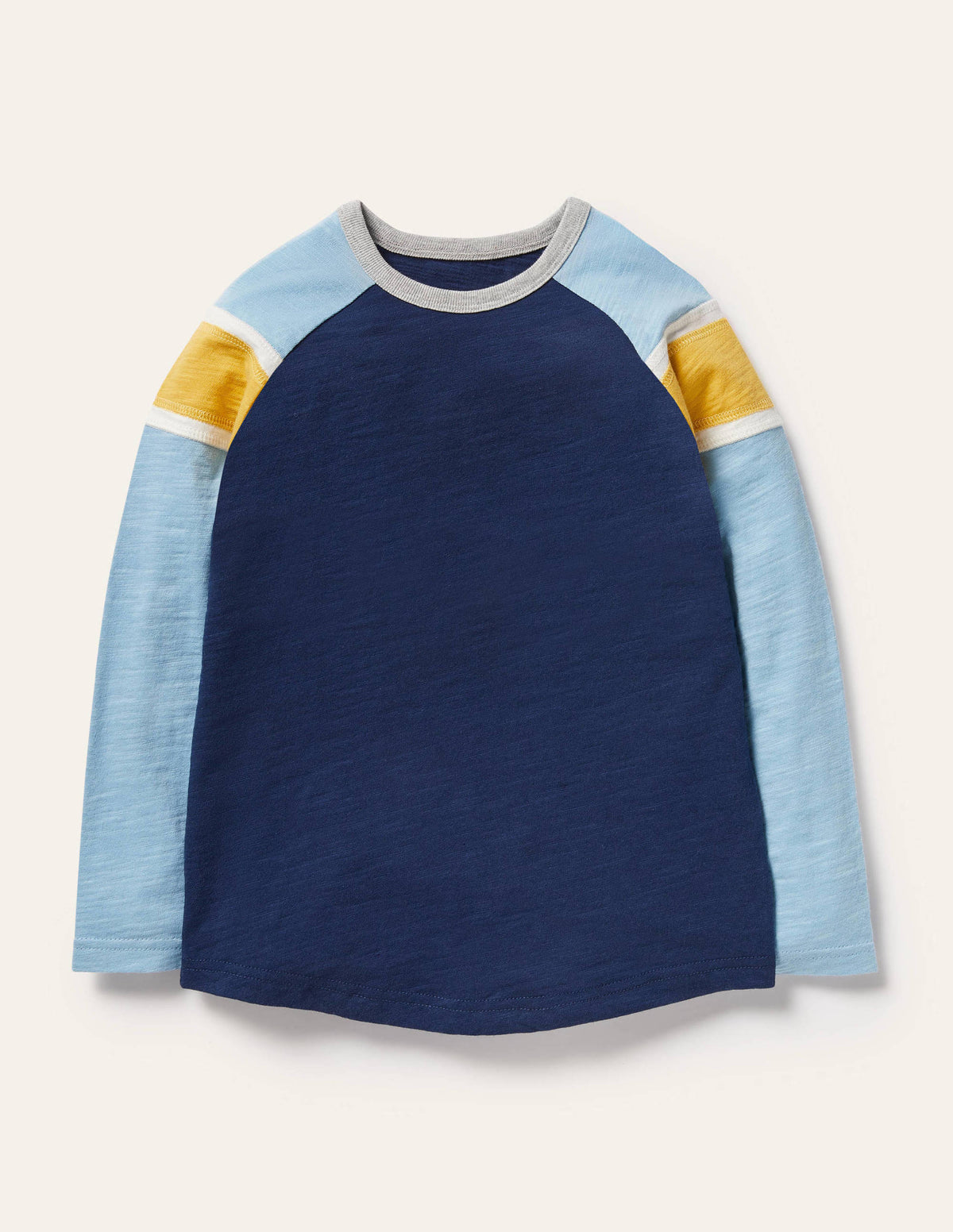 Raglan T-Shirt-Surfboard Blue/Maximillion-1