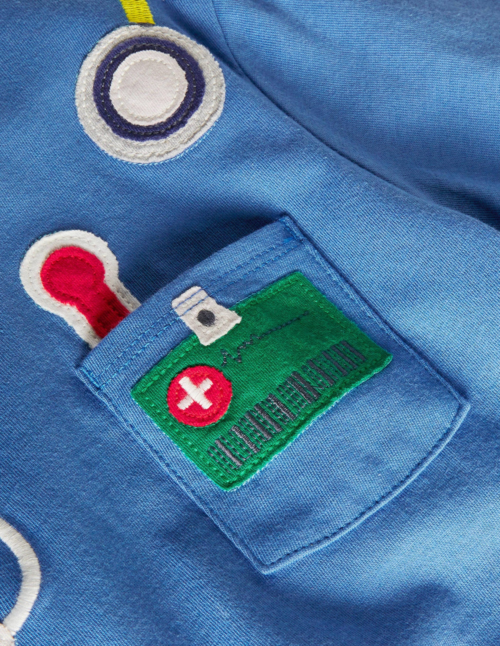 Occupational Appliqué T-shirt-Elizabethan Blue Vet-3