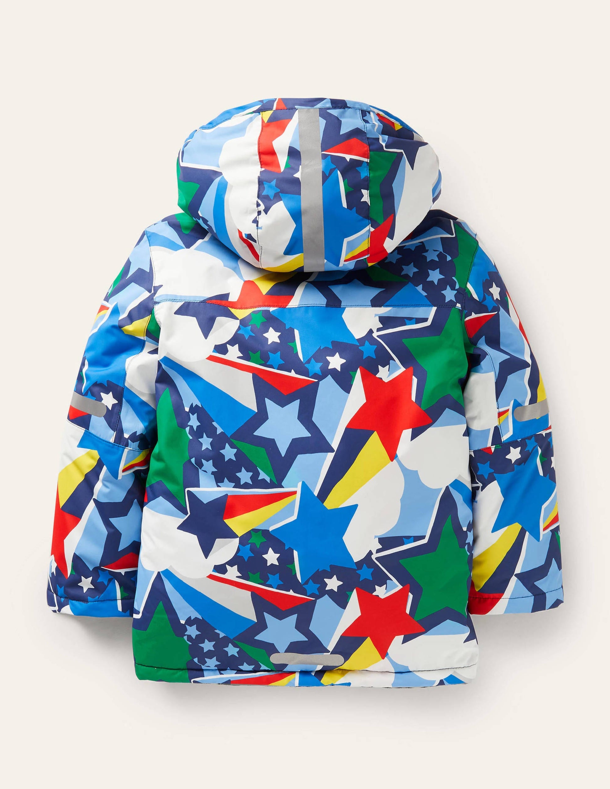 All-weather Waterproof Jacket-Bright Rainbow Stars-2