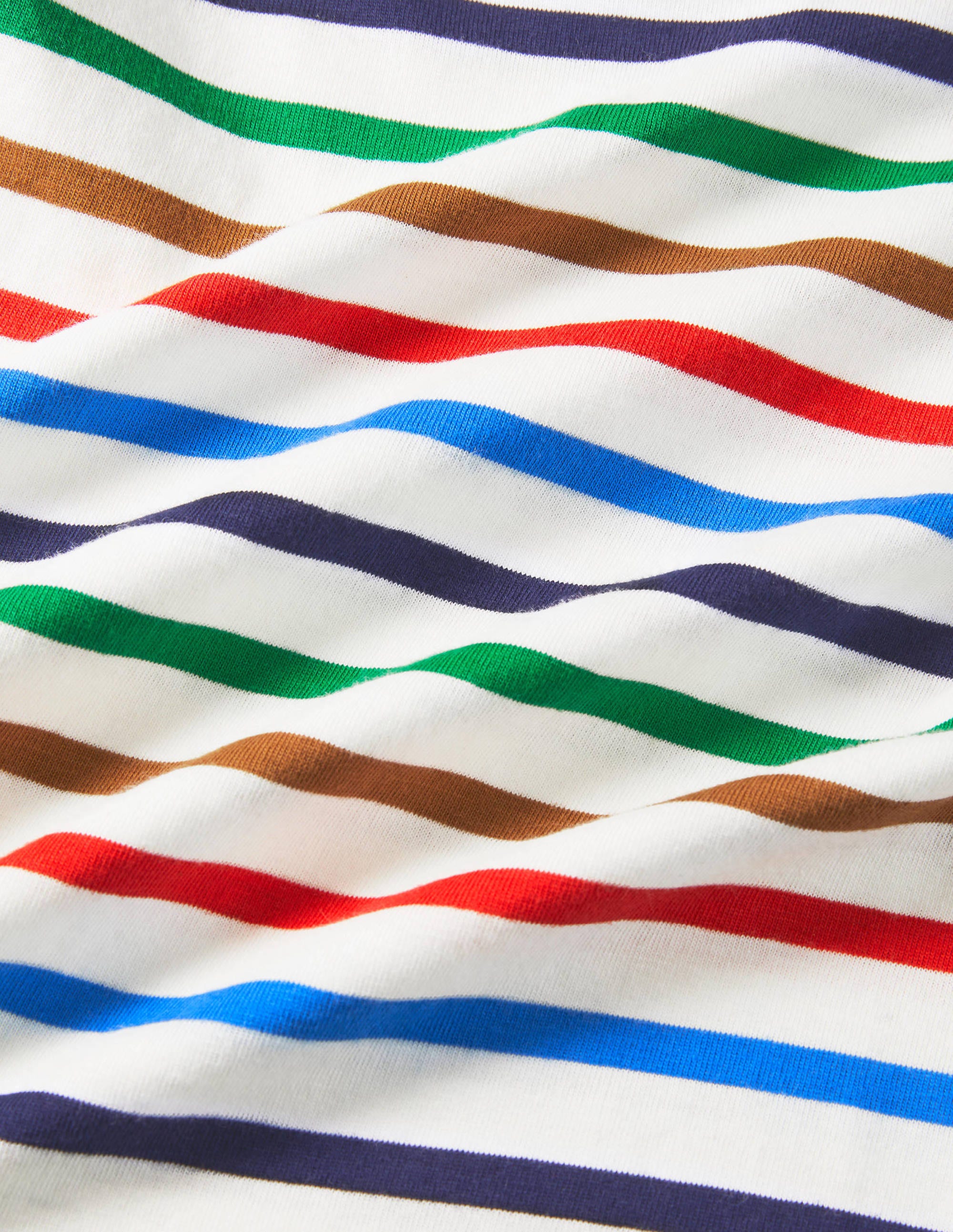 Supersoft Long-sleeved T-shirt-Ivory/Rainbow - Image 3