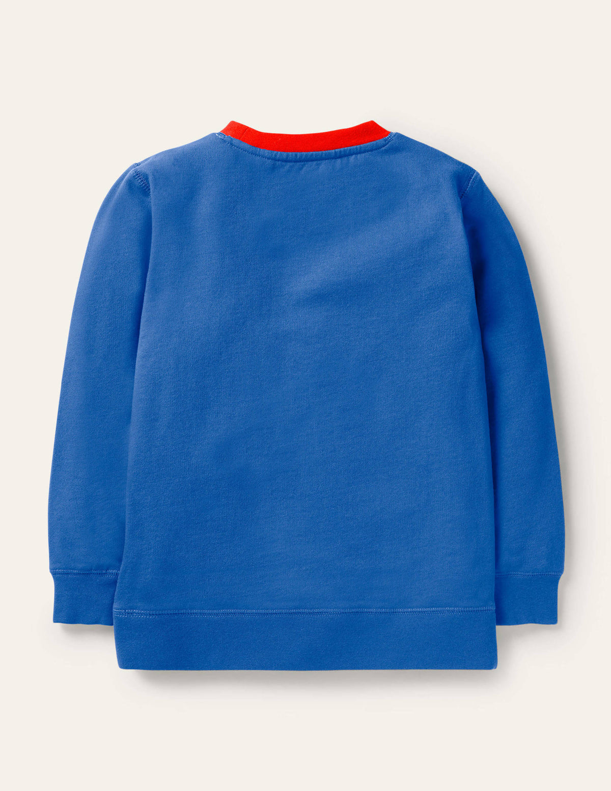 Graphic Crew Sweatshirt-Elizabethan Blue Animals-2