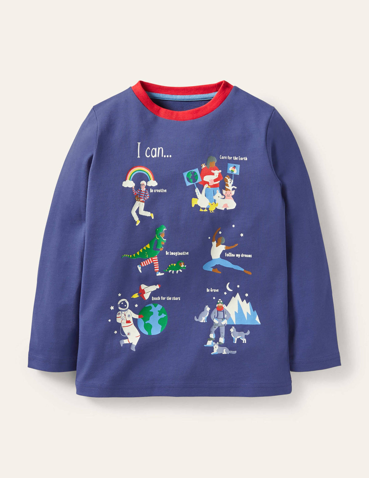 I Can T-shirt-Starboard Blue Brilliant Boys - Image 1