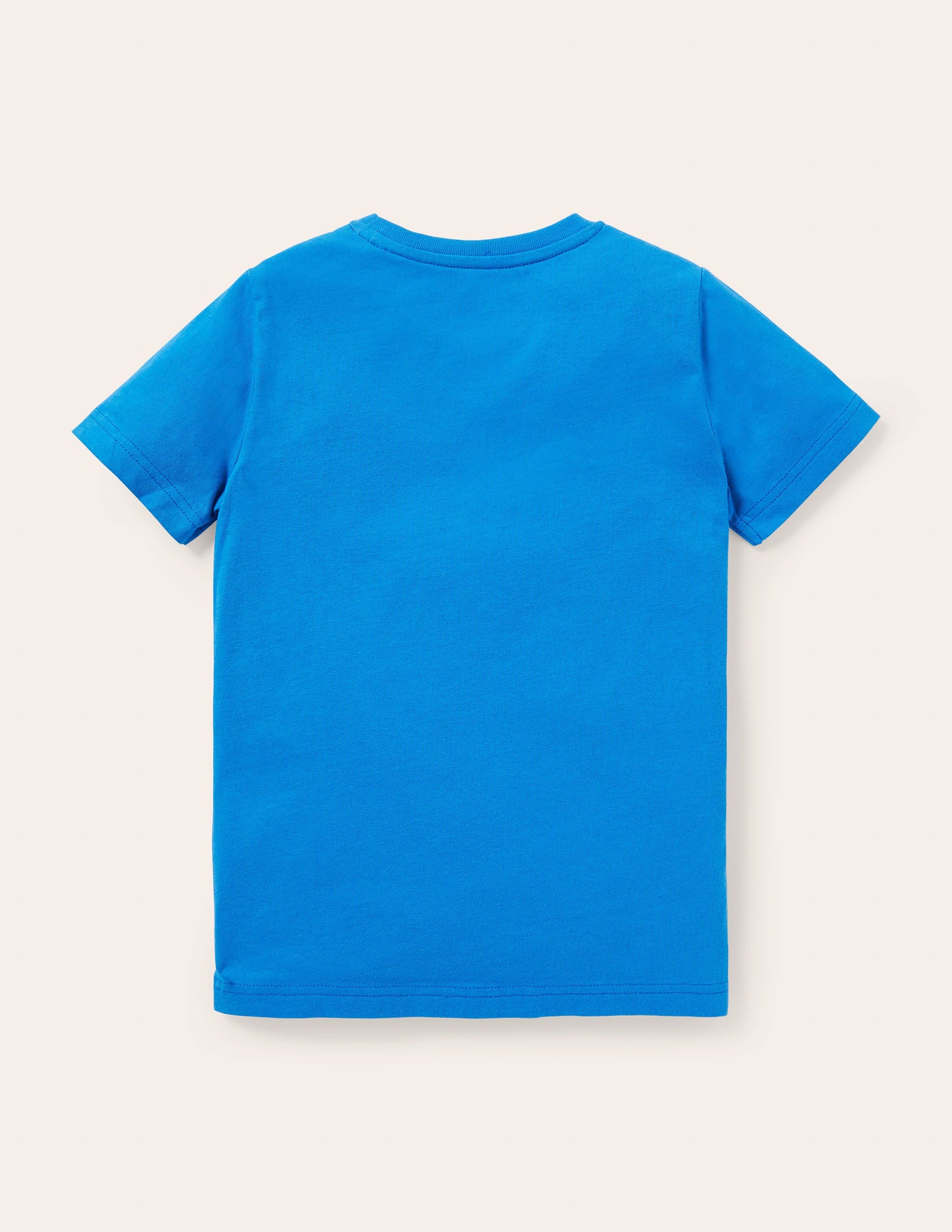 Sports Appliqué T-shirt-Yogo Blue Football-1