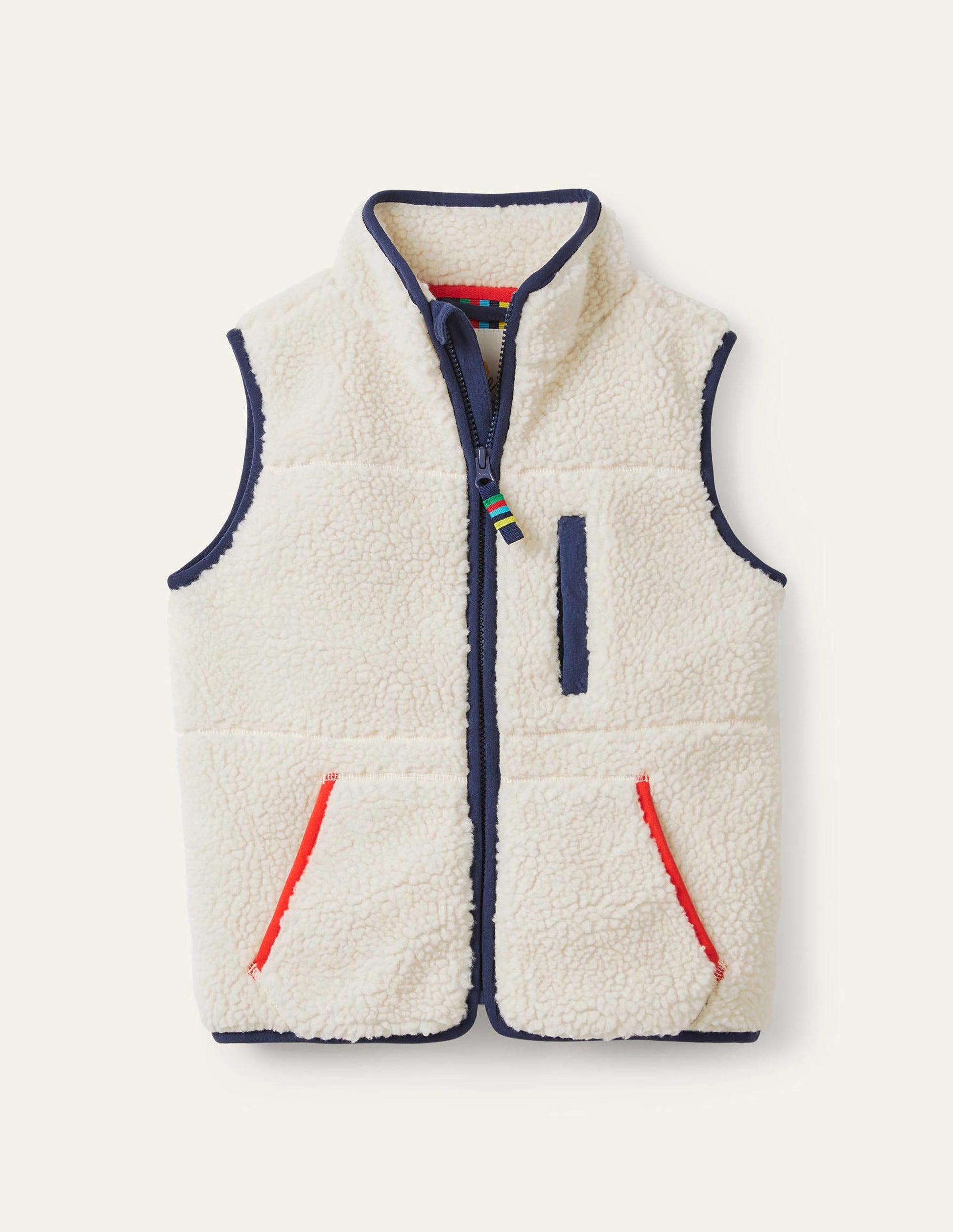 Sherpa Gilet-Natural Tan-1