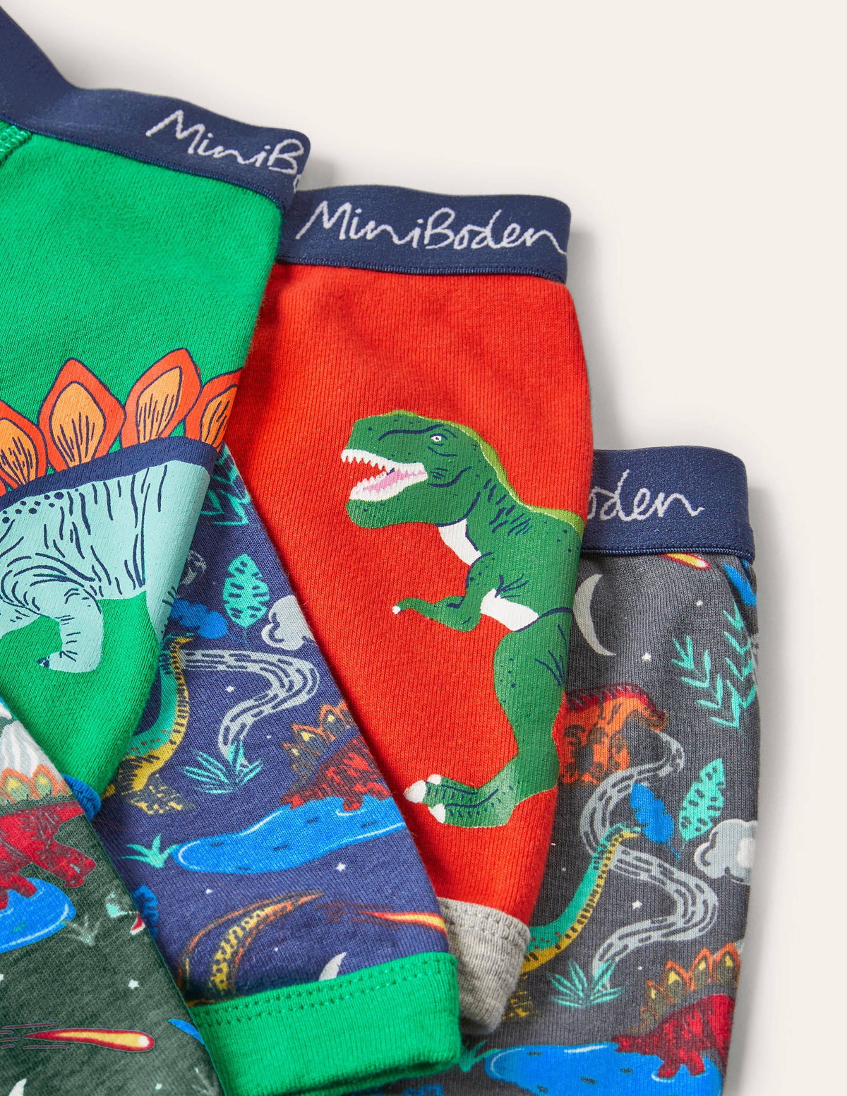 Boxers 5 Pack-Multi Dinosaur-2