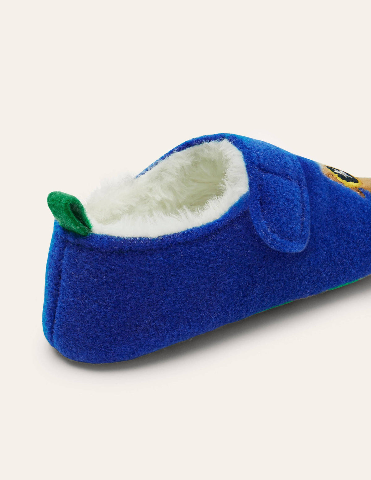 Felt Guinea Pig Slippers-Brilliant Blue - Image 3