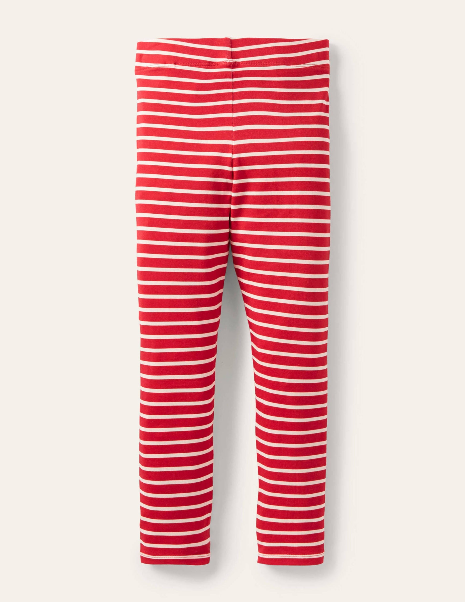Fun Leggings-Rockabilly Red/ Ivory-2