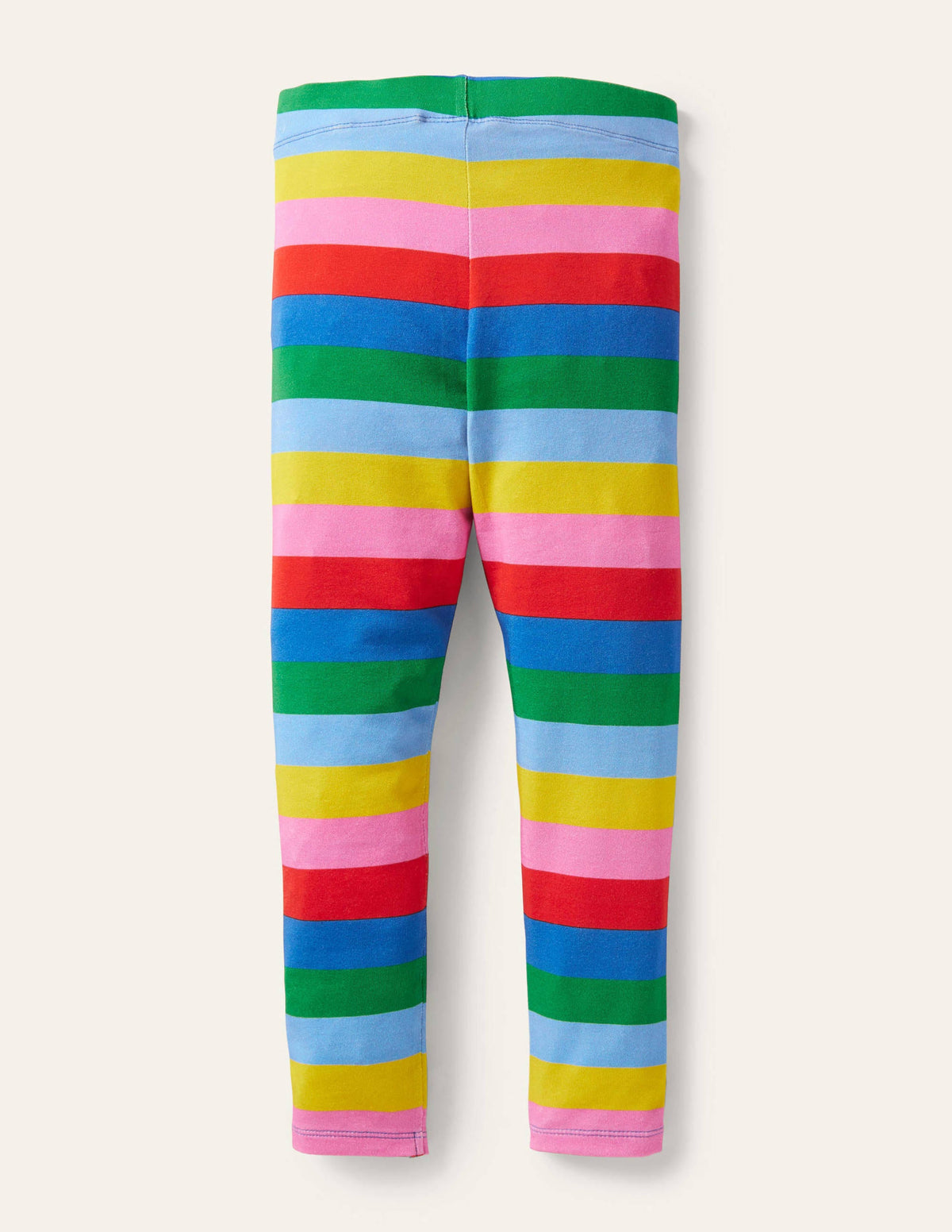 Fun Leggings-Multi Rainbow Stripe - Image 2