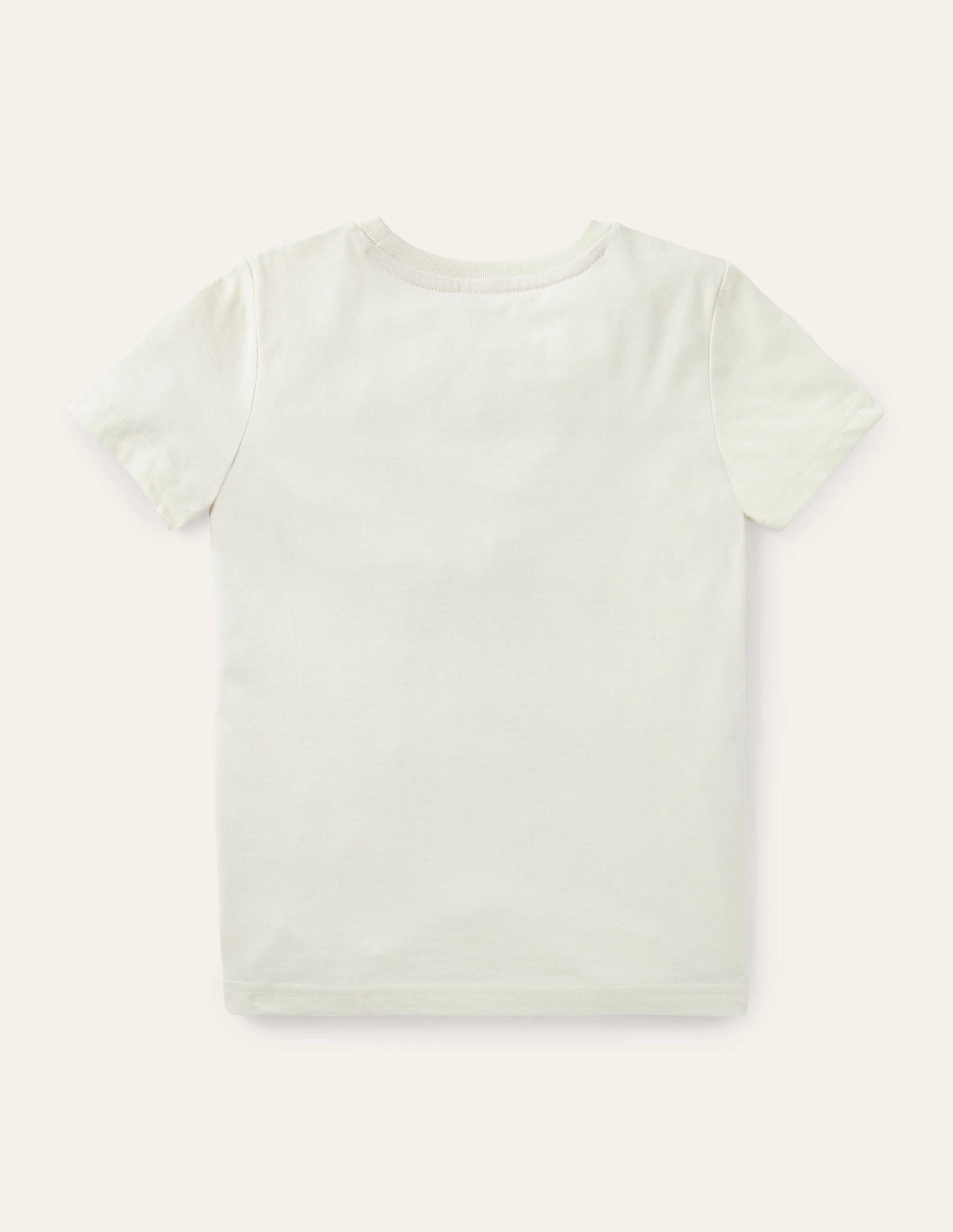 Graphic Layers T-shirt-Ivory Under-the-sea - Image 2
