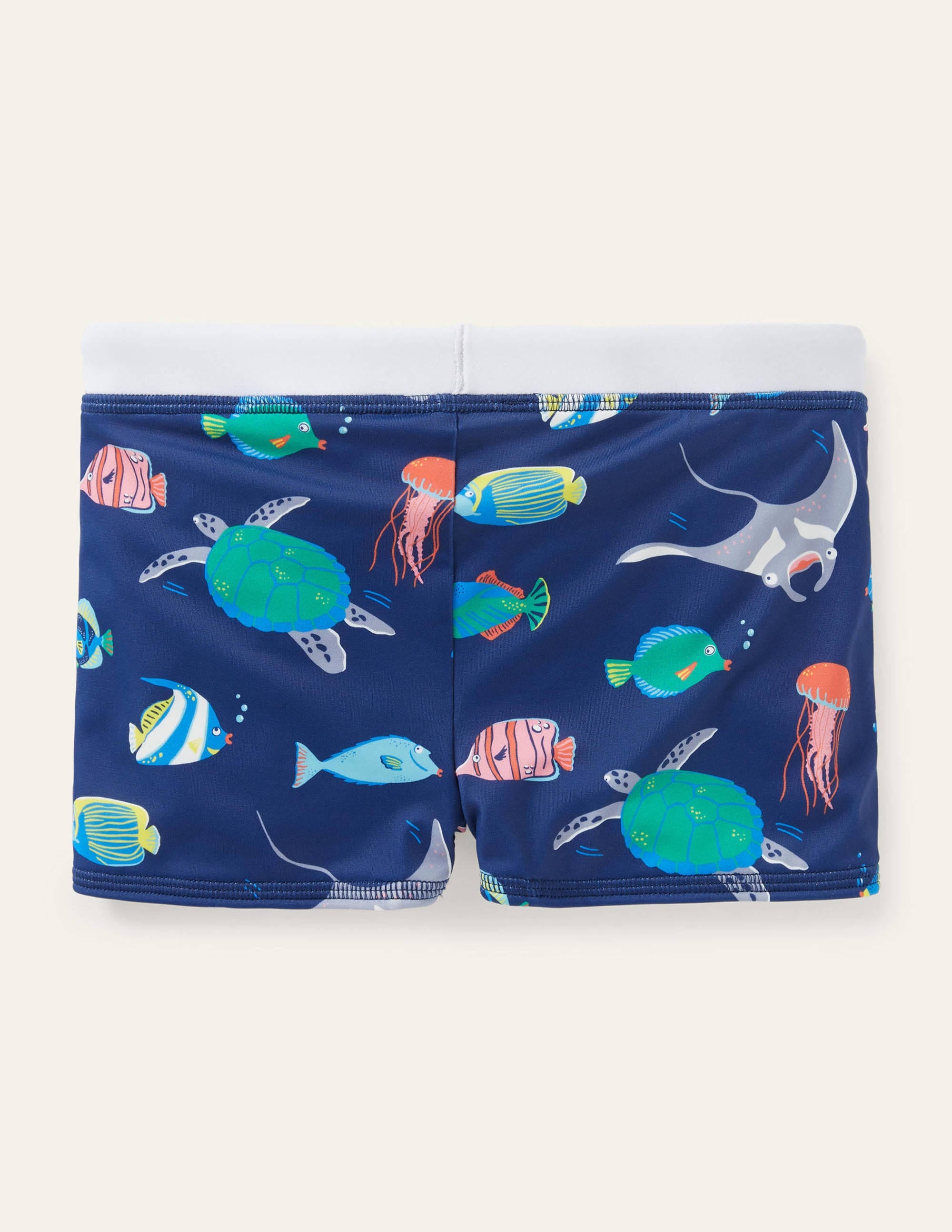 Swim Trunks-Starboard Blue Fish Friends - Image 2