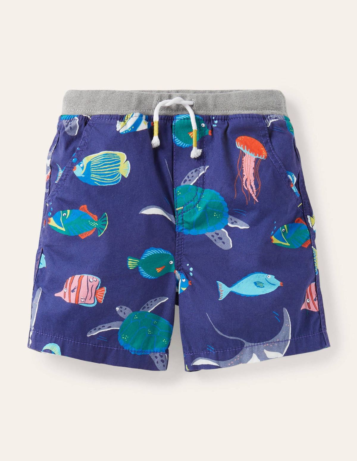 Holiday Shorts-College Blue Under-the-sea - Image 1