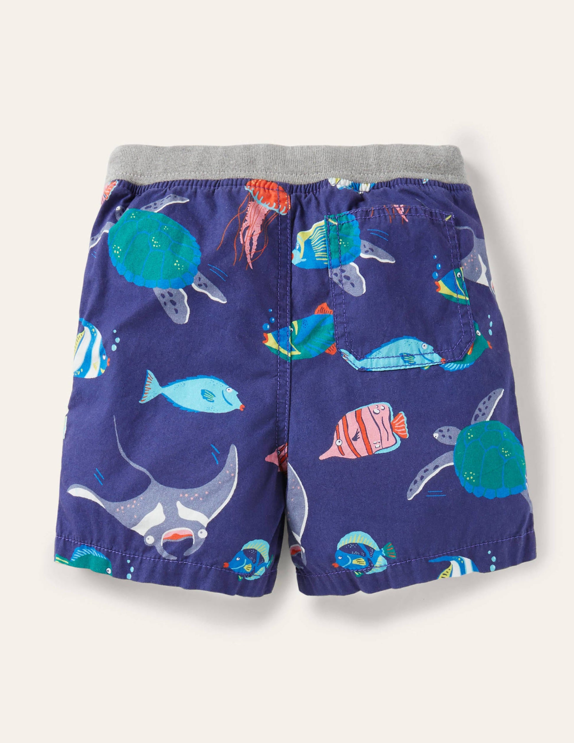 Holiday Shorts-College Blue Under-the-sea-2
