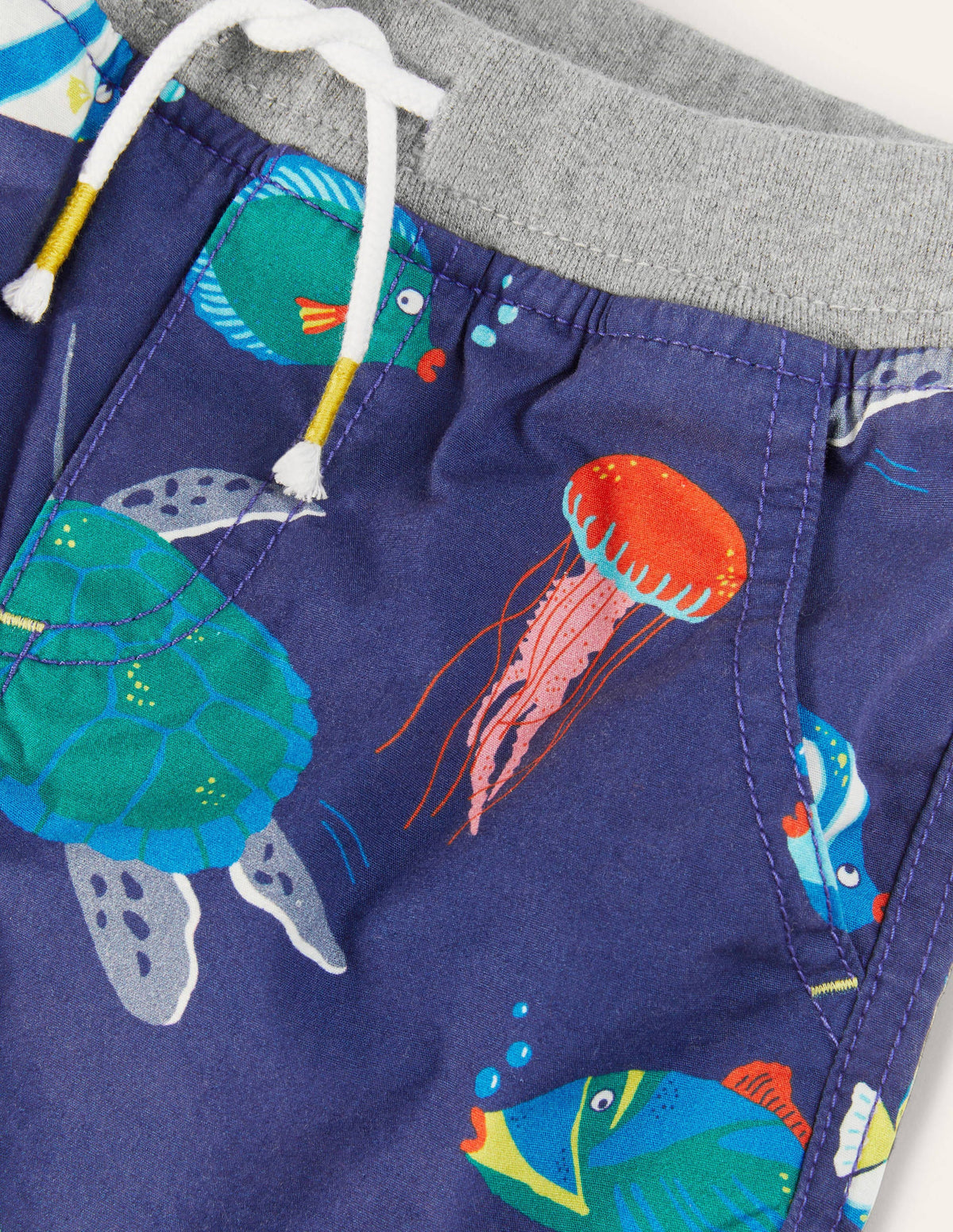 Holiday Shorts-College Blue Under-the-sea-3