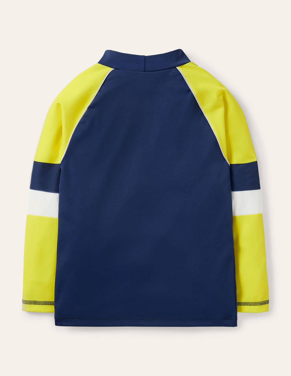 Rash Vest-College Navy/Yellow - Image 2
