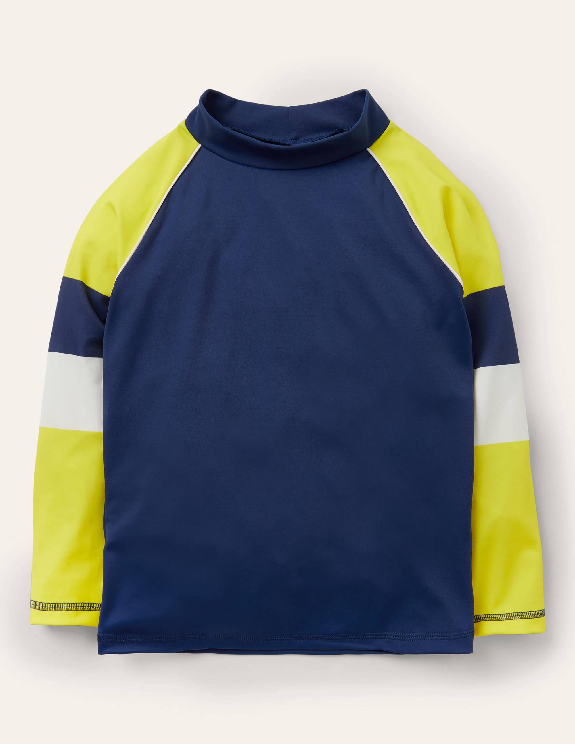 Rash Vest-College Navy/Yellow - Image 1