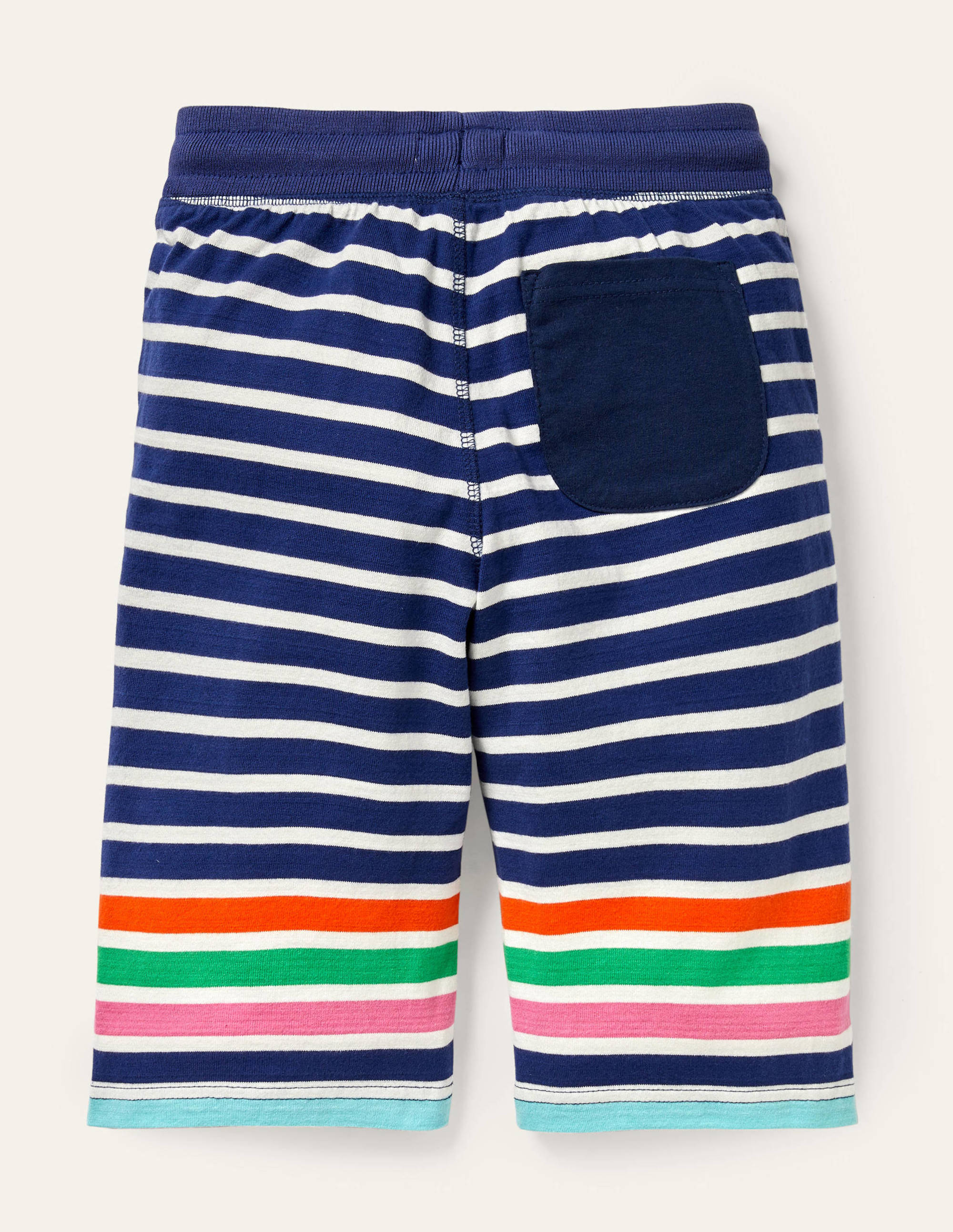 Jersey Baggies-Classic Navy/Ivory Multi - Image 2
