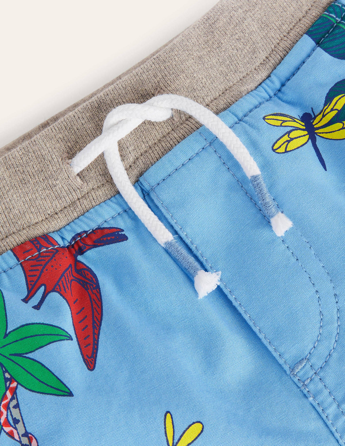 Holiday Shorts-Surfboard Blue Dino Island - Image 3