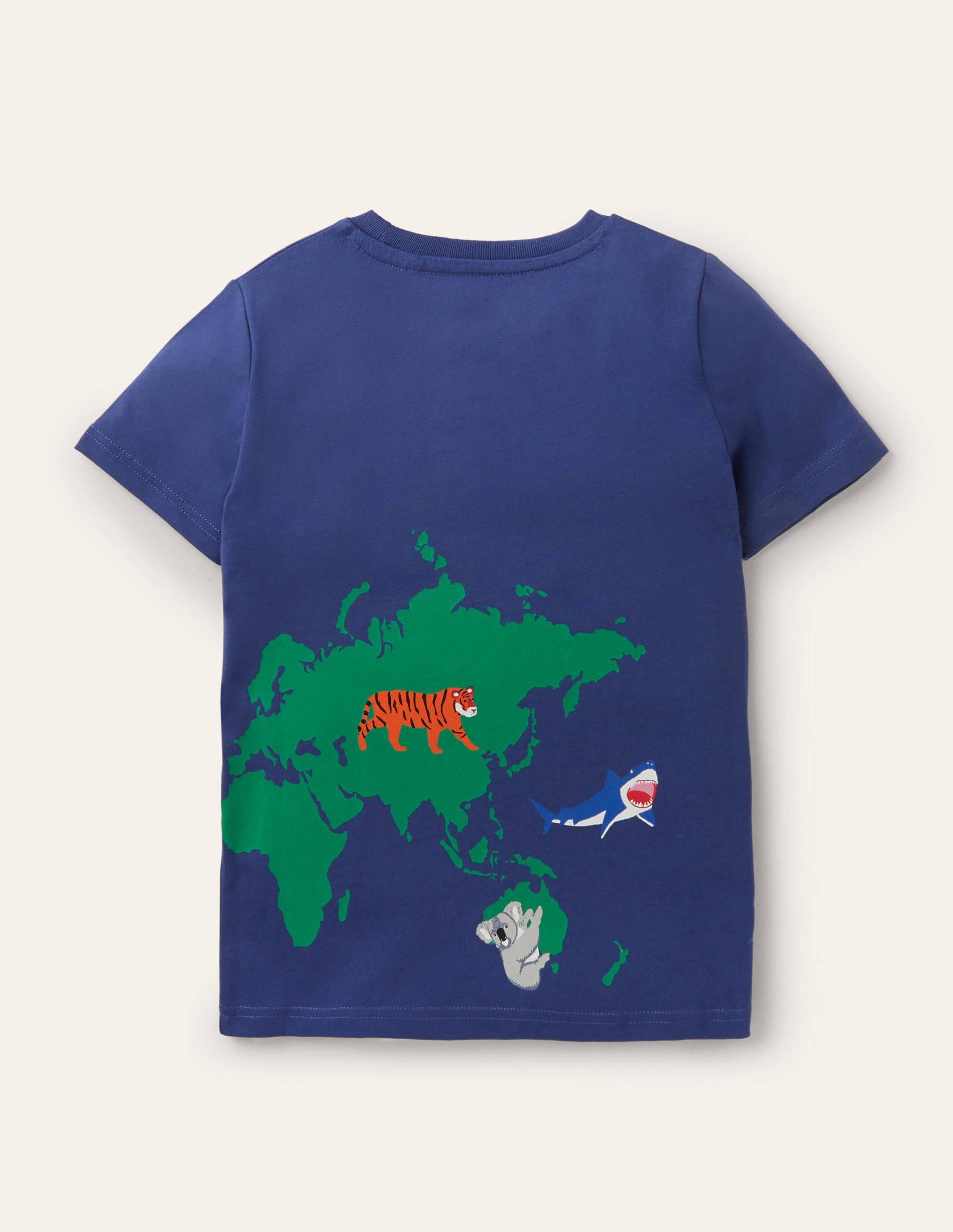 Map T-Shirt-Starboard Blue Map - Image 2