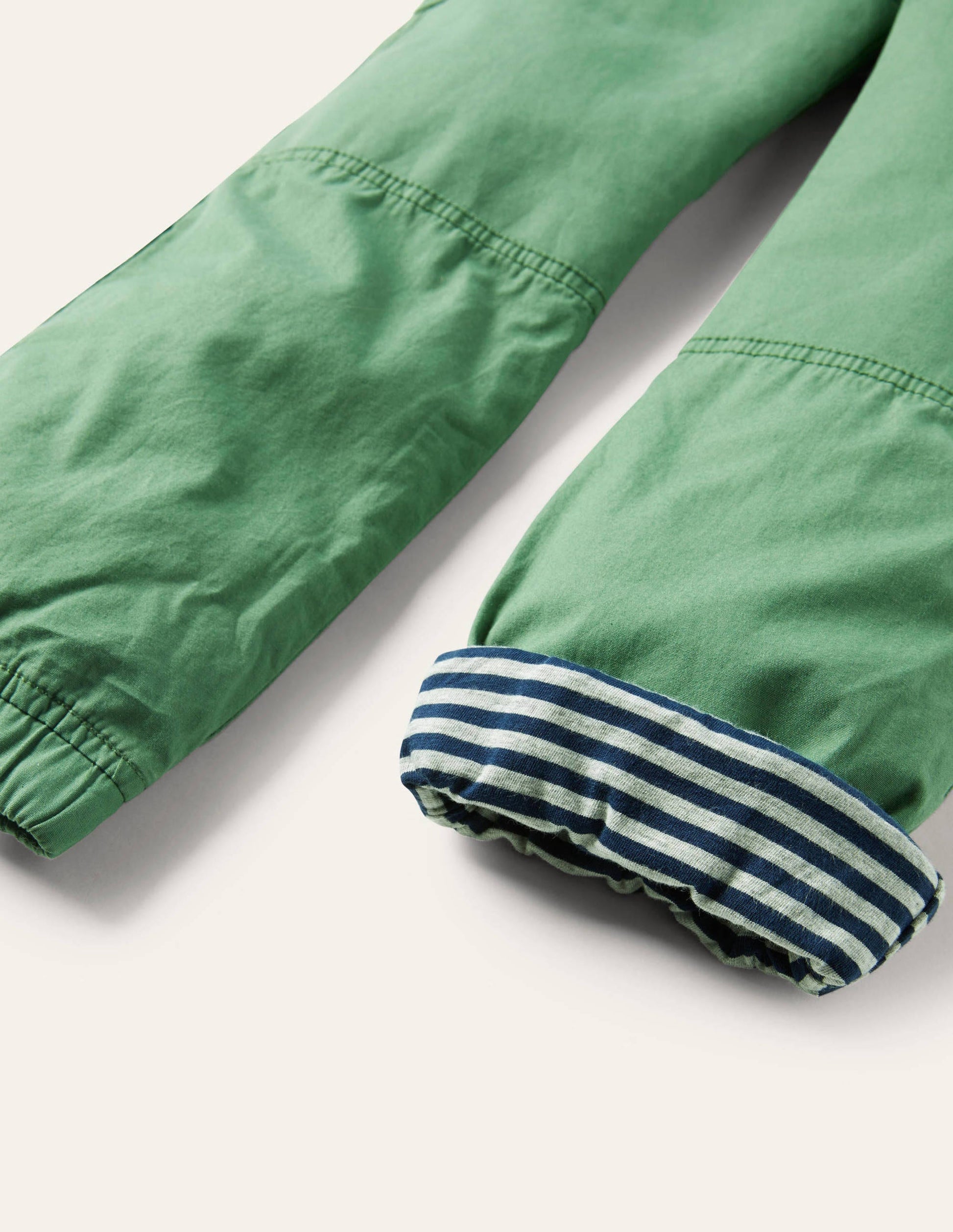 Lined Utility Cargo Trousers-Rosemary Green-3