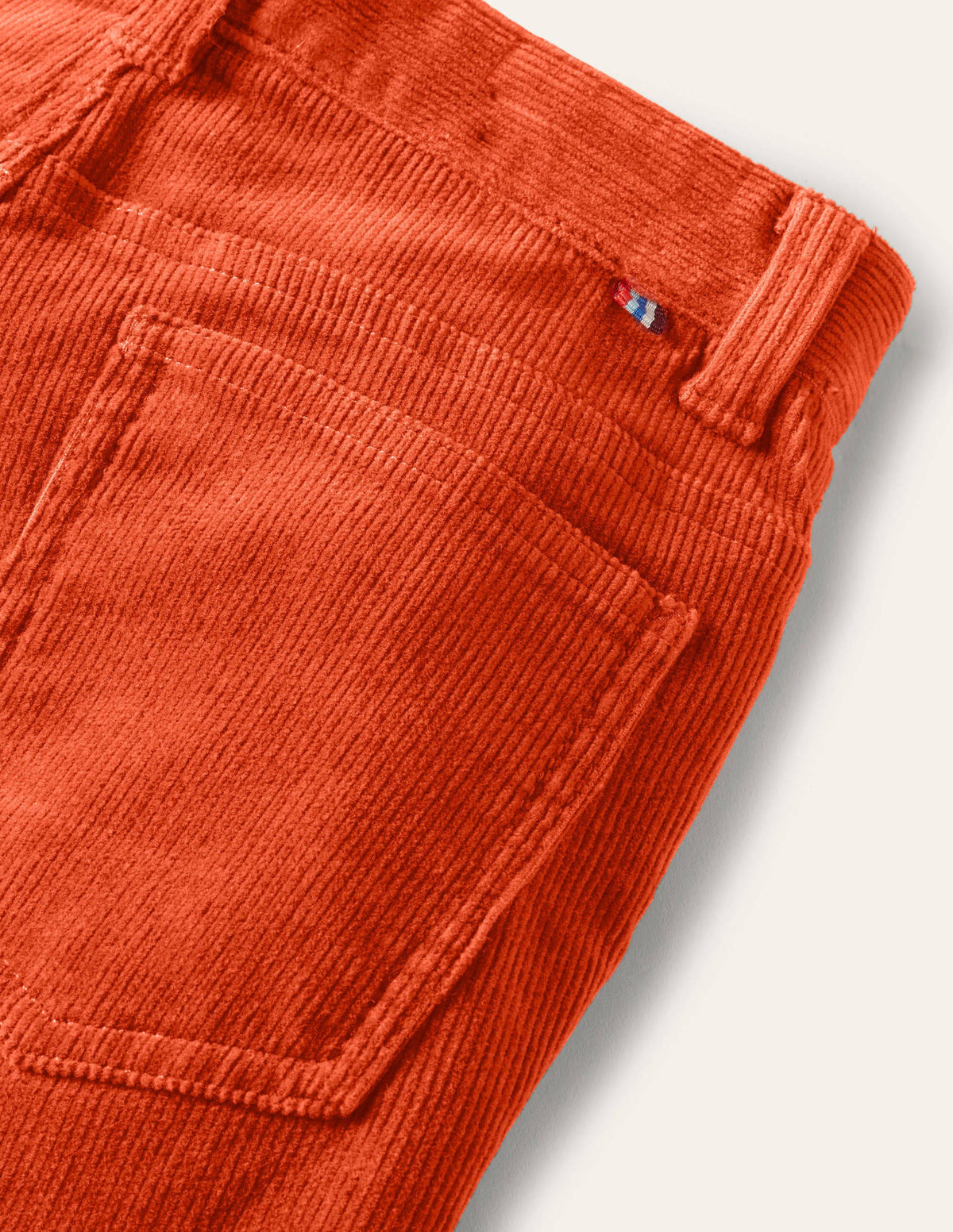 Slim Cord Stretch Jeans-Autumn Maple Orange-3