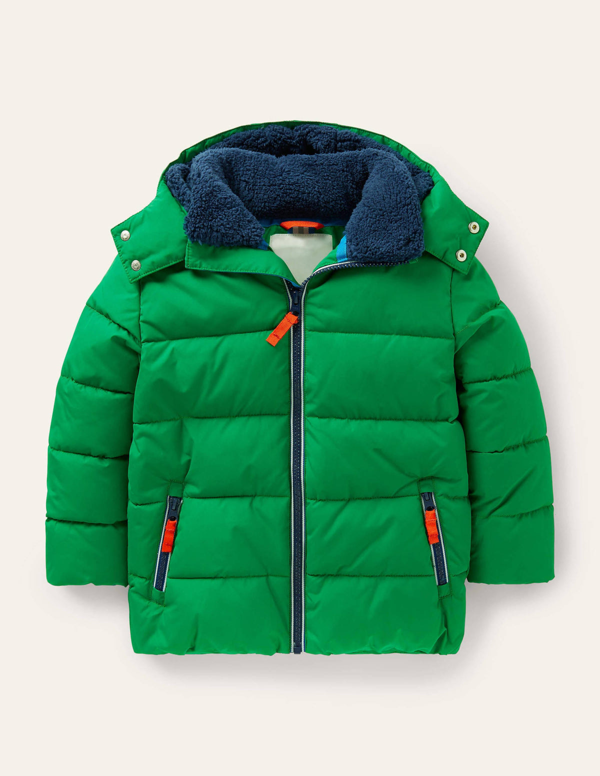 Shower-Resistant Padded Jacket-Highland Green - Image 1