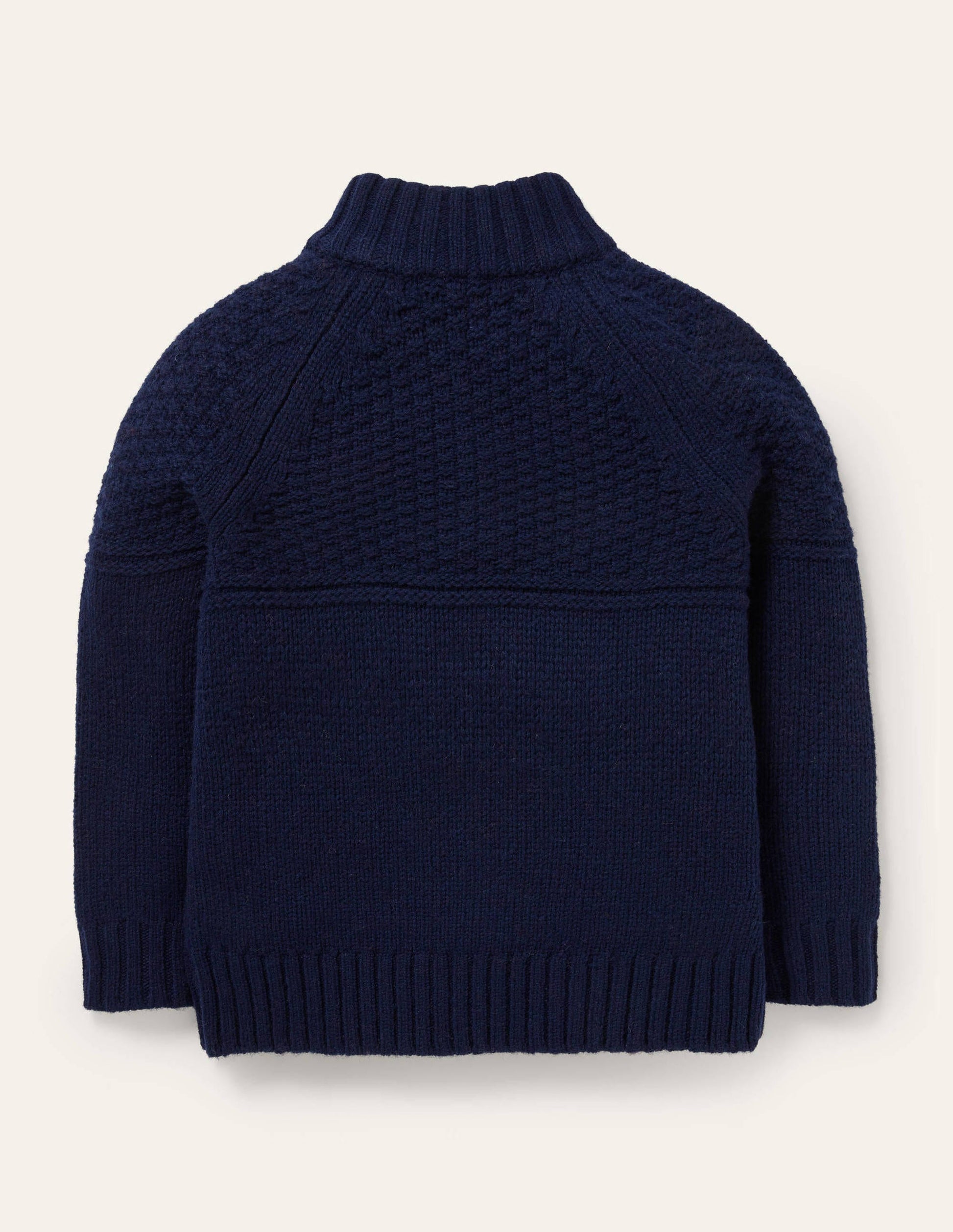 Half-zip Jumper-College Navy-2
