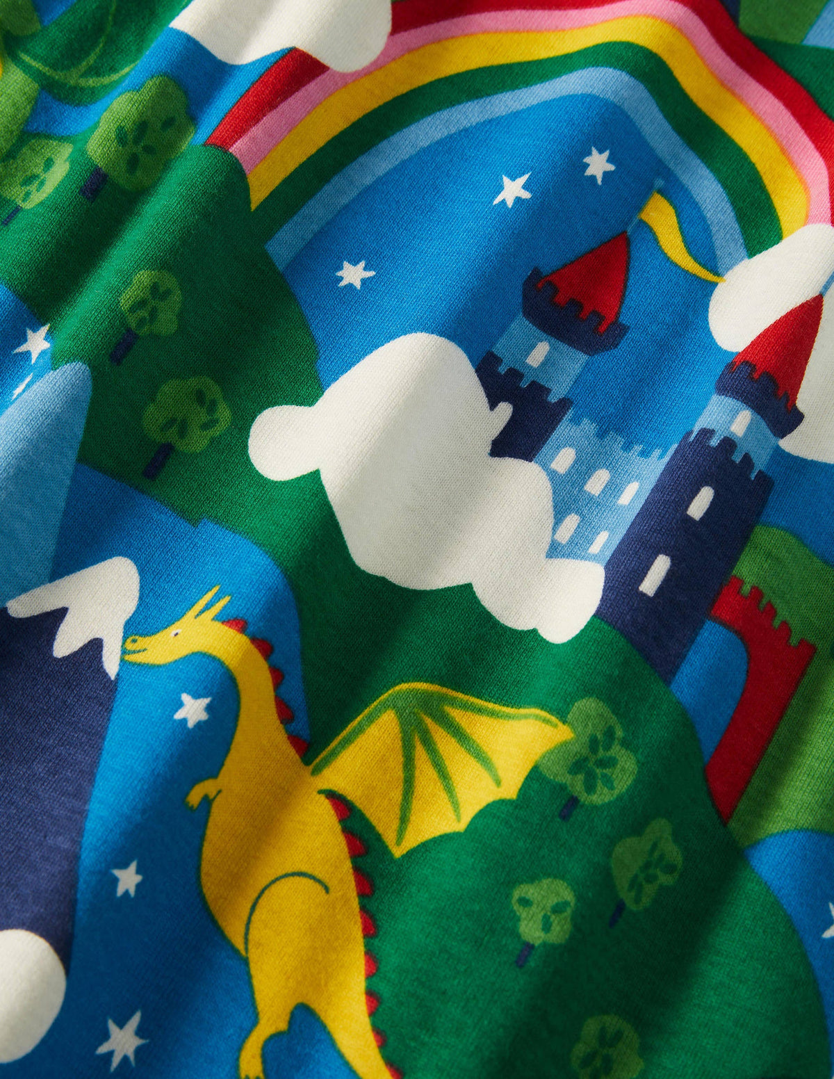 Twin Pack Snug Pyjamas-Blue Rainbow Dragon-3